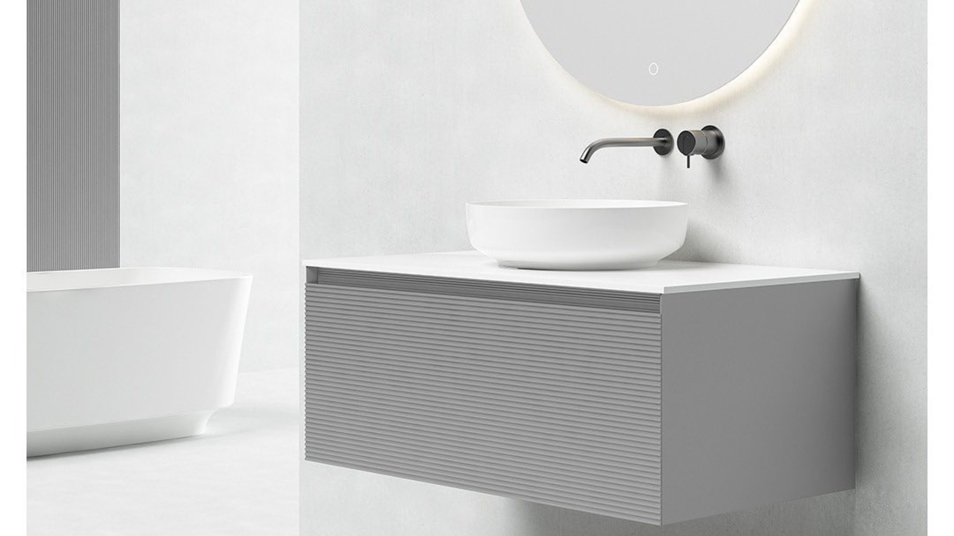 AZZOR - Grifería pared para lavamanos