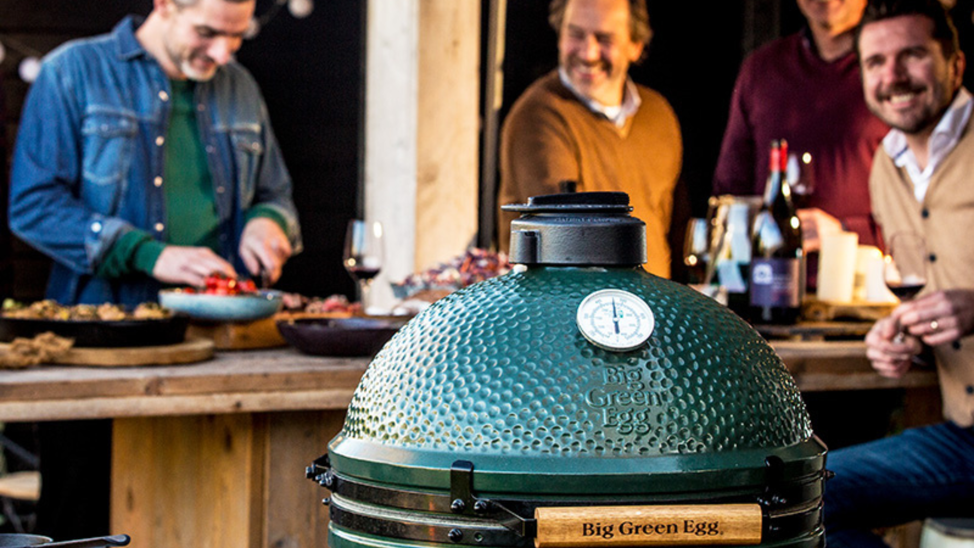 BIG GREEN EGG - FUEGO Y SABOR