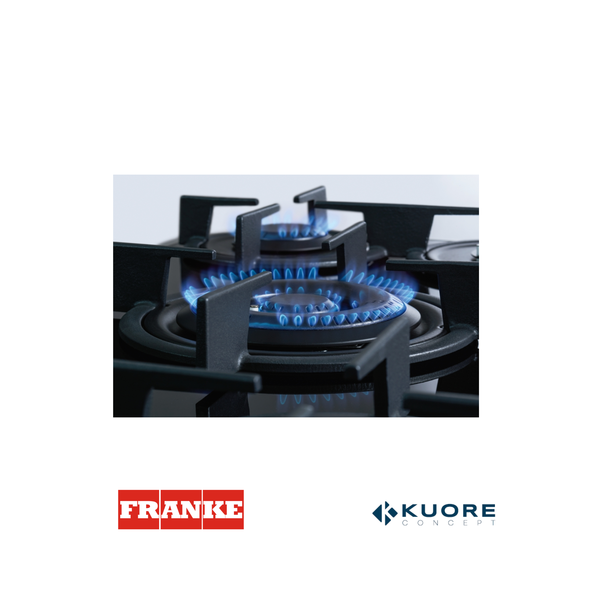 FRANKE - Estufa a gas cristal negro de 75cm - FHCR 755 4GTC HE BK C- 1060374283