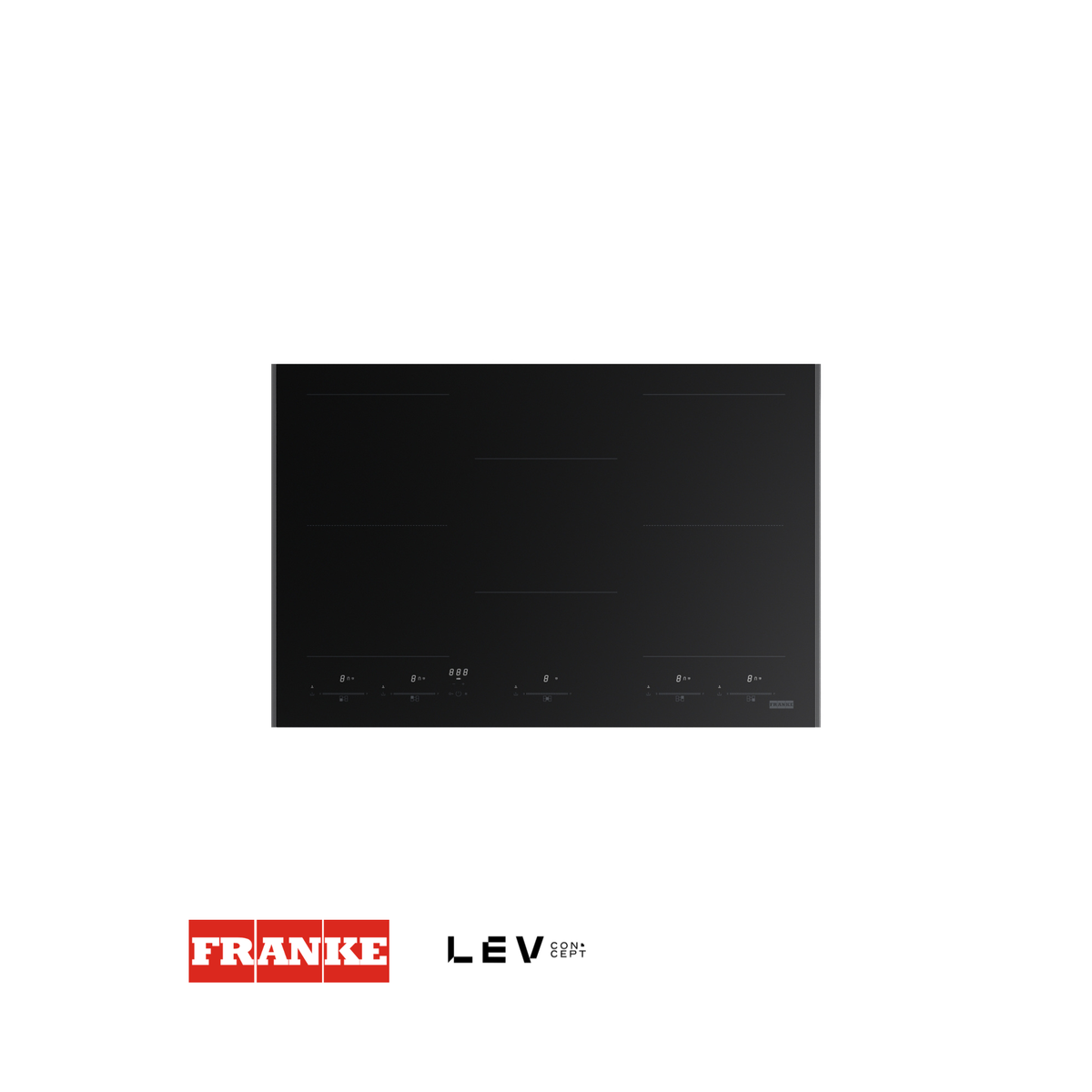 Cubierta de inducción Franke Mythos FMY 805 80cm — Negro y antracita K-Link