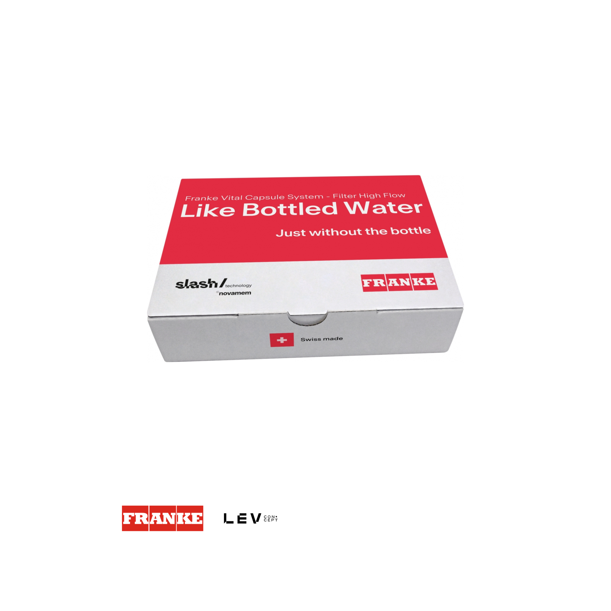Kit de 3 filtros de agua Franke Clear Water — Alto flujo