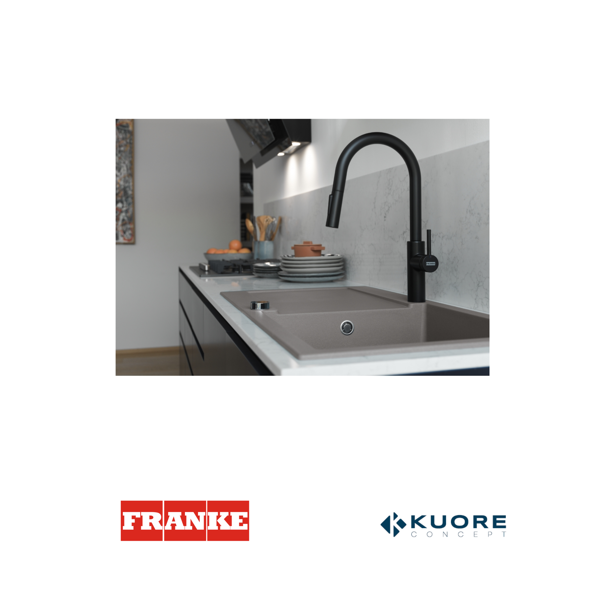 FRANKE - Grifo mezclador negro mate - PESCARA SILDE - IN - 1150575968