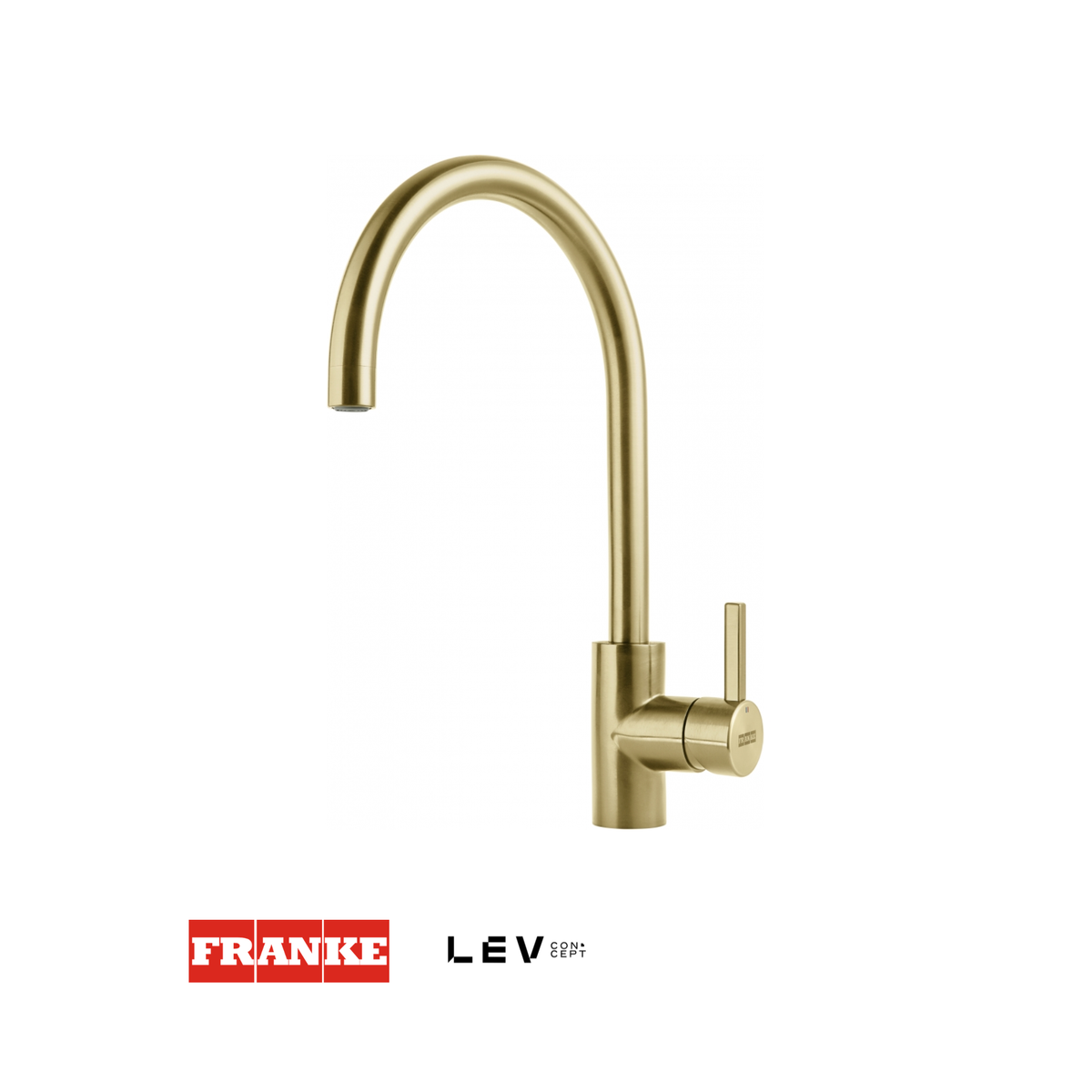 Grifo mezclador Franke Mythos Eos Neo Swivel — Dorado