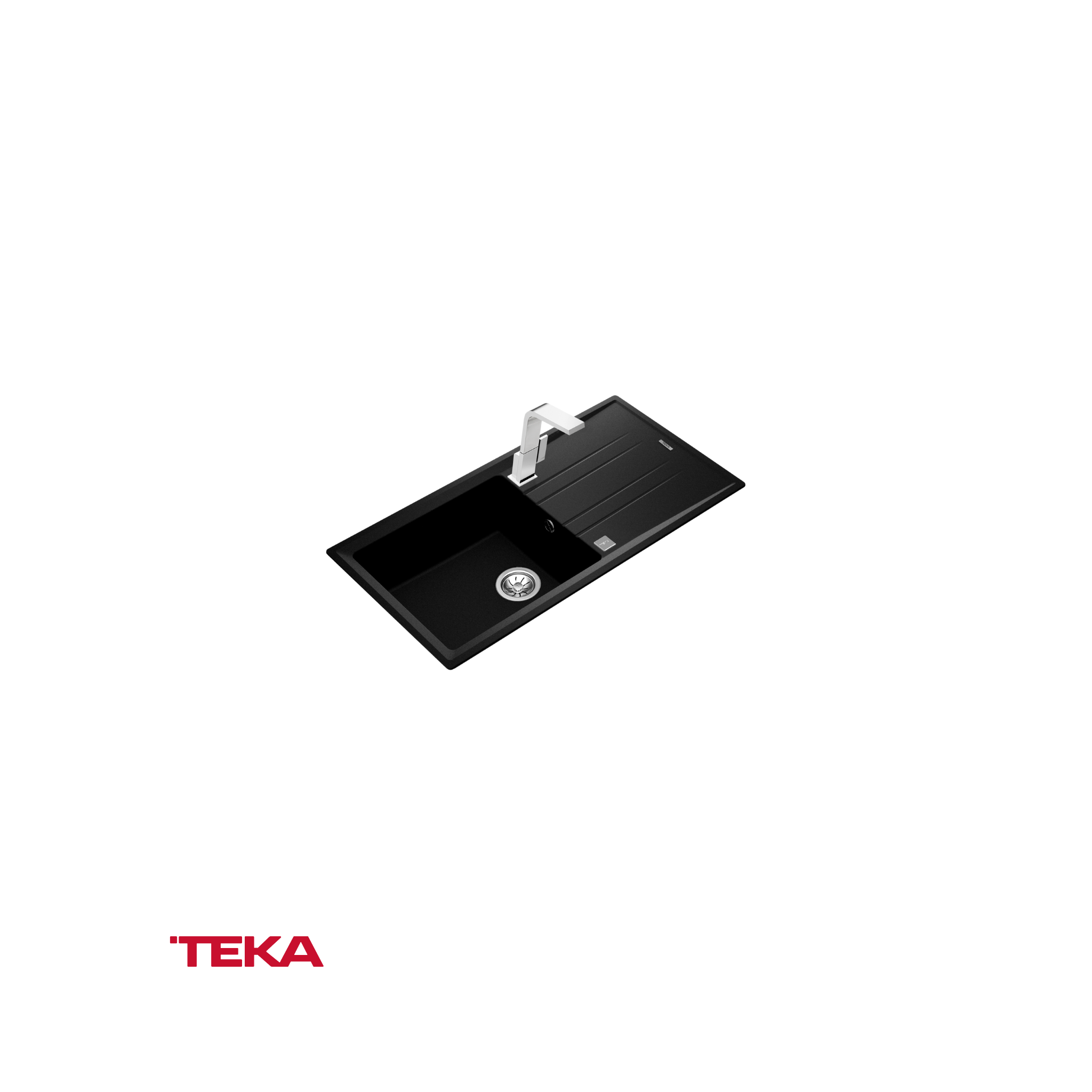TEKA - Poceta sintética blanca;  STONE 60- TG 1C 1E2 - 115330008