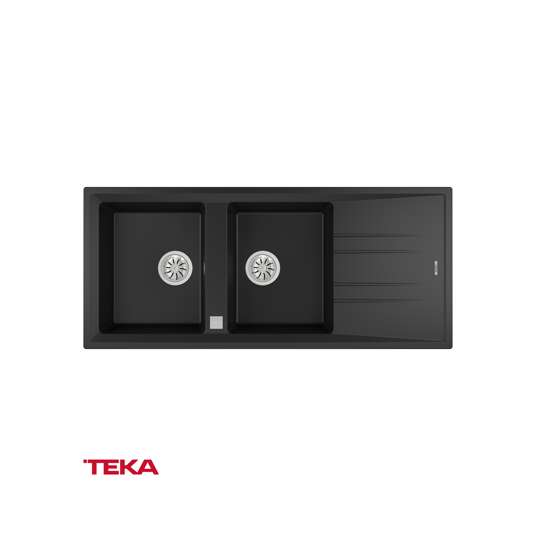 TEKA - Fregador a sobre poner; STONE 80 B-TG 2C 1E - 115400009