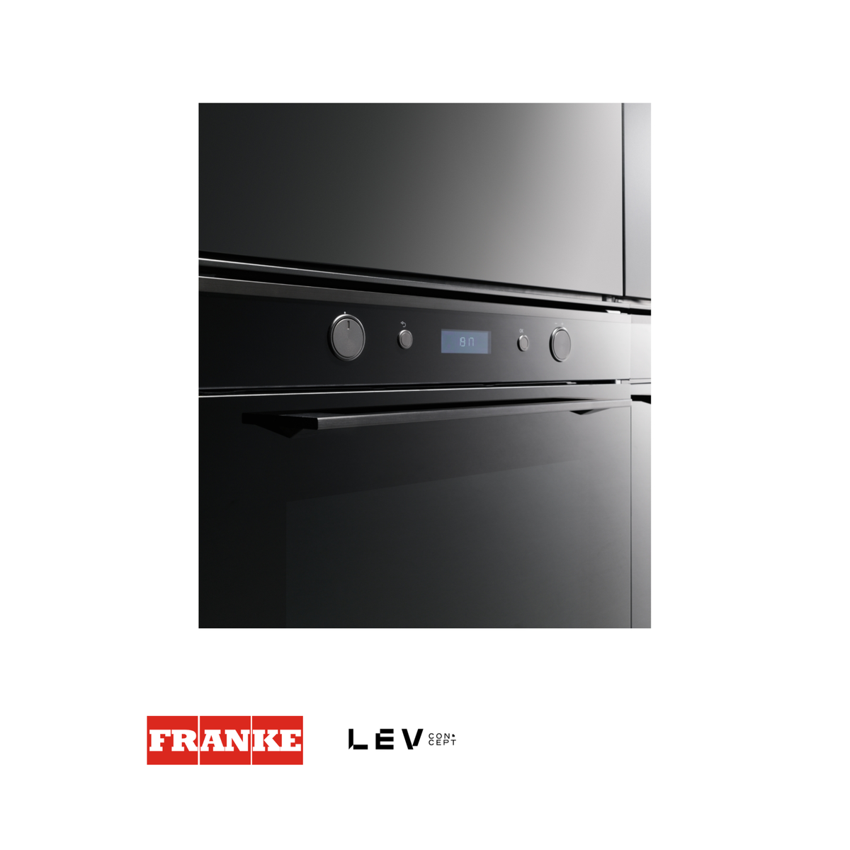 Horno eléctrico pirolítico Franke Mythos FMY 98 73L — Negro con 10 funciones
