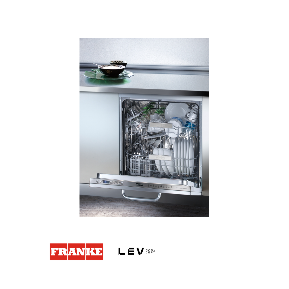 Lavavajillas panelable Franke Mythos FDW 614 60cm — 14 puestos con apertura automática