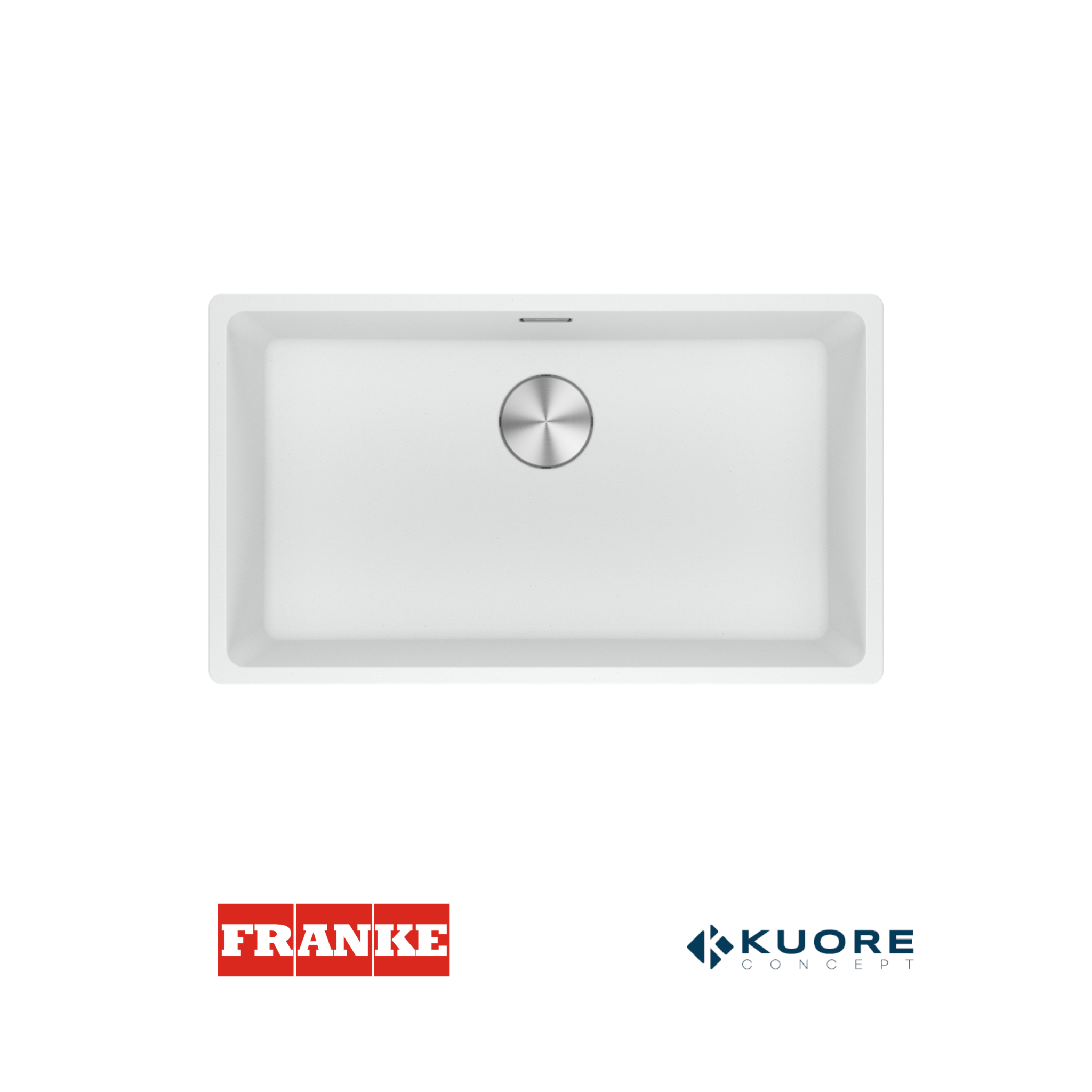 FRANKE - Poceta sintética Maris Blanco - MRG 110-72 BLANCO - 1250686711