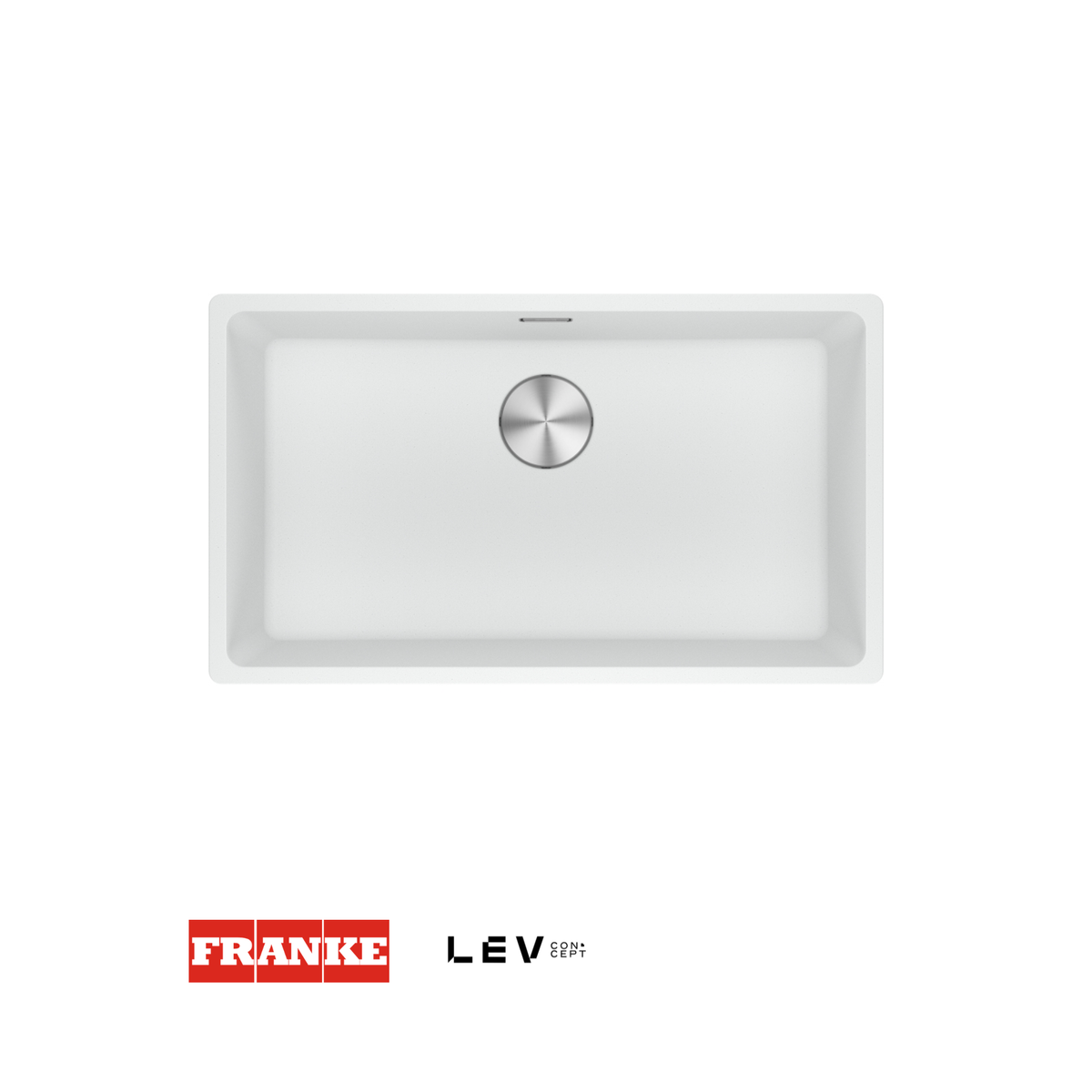 Lavaplatos submontado Franke Maris MRG 110-72 — Blanco