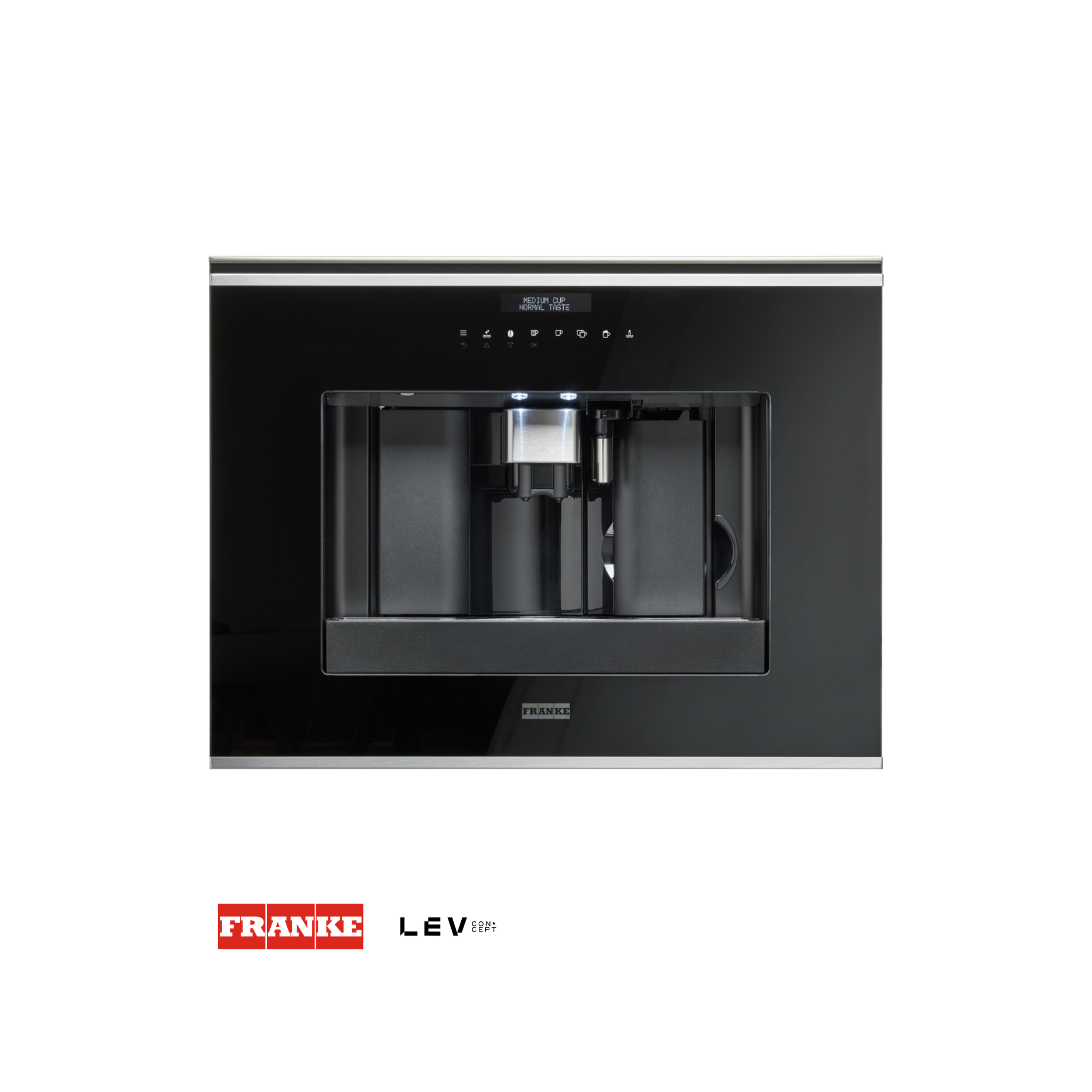 Máquina de café empotrable Franke Mythos — Acero inoxidable