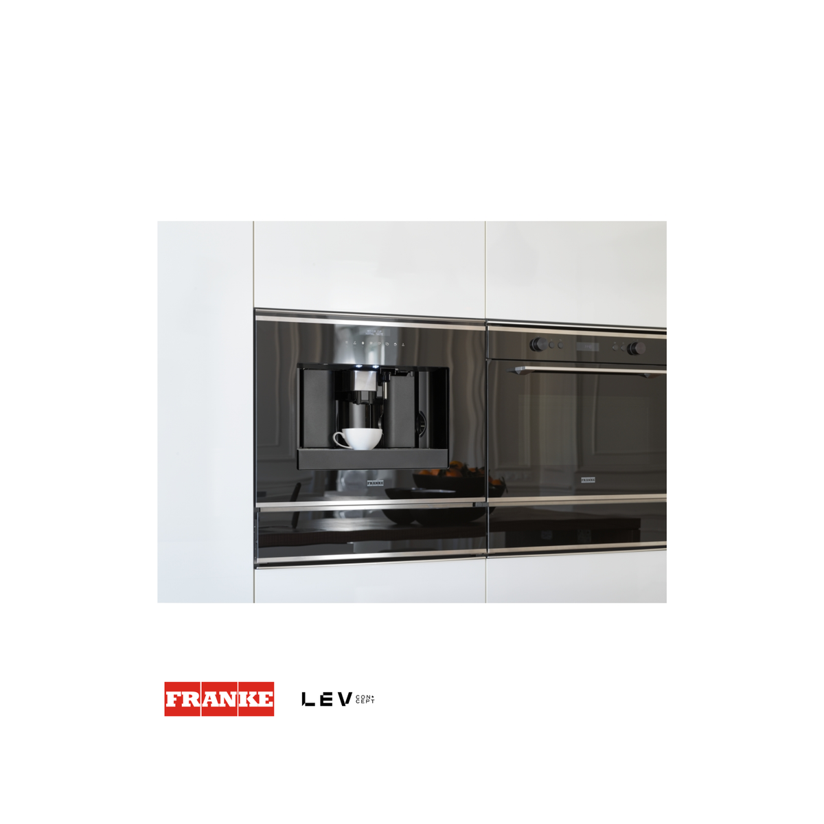 Máquina de café empotrable Franke Mythos — Acero inoxidable