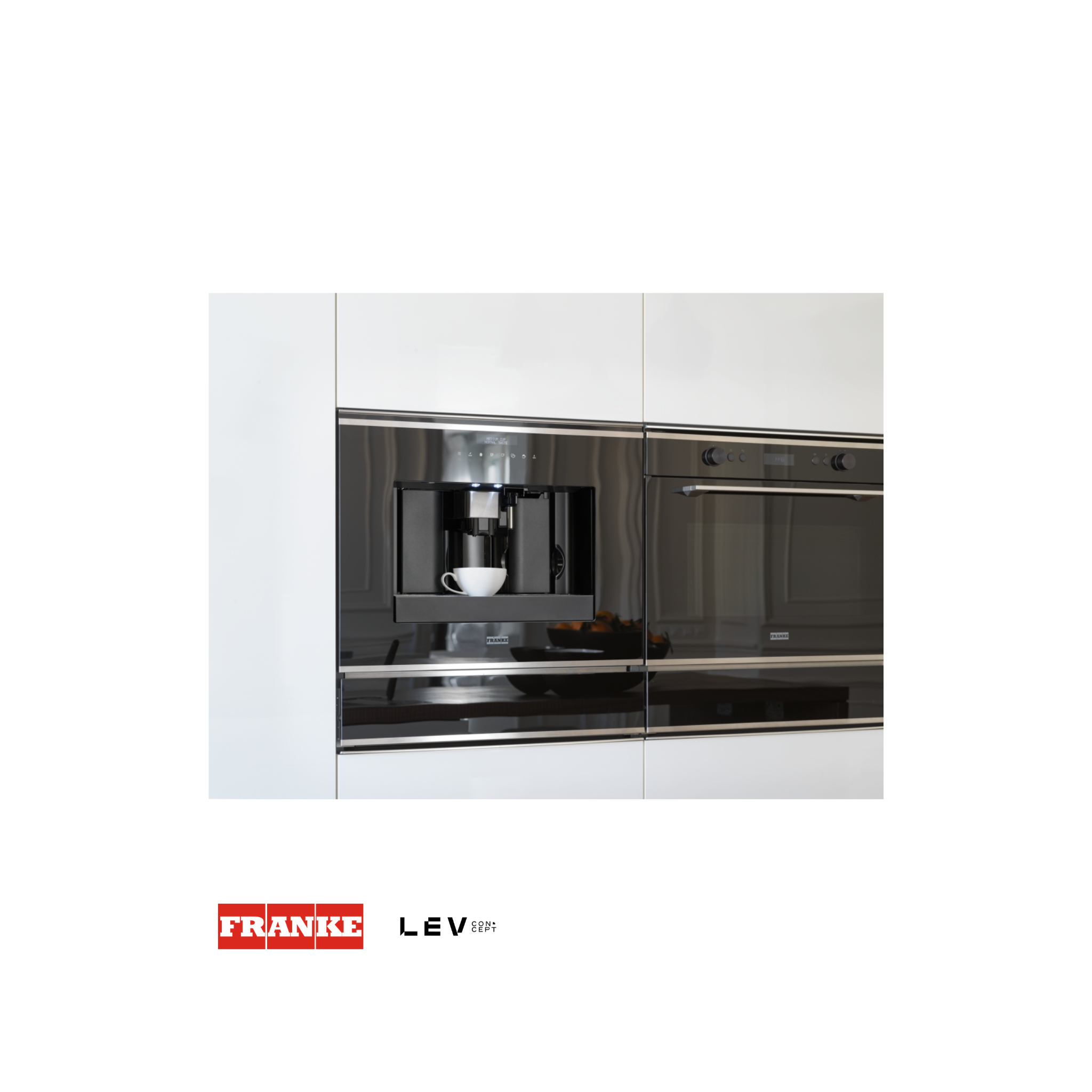 Máquina de café empotrable Franke Mythos — Acero inoxidable