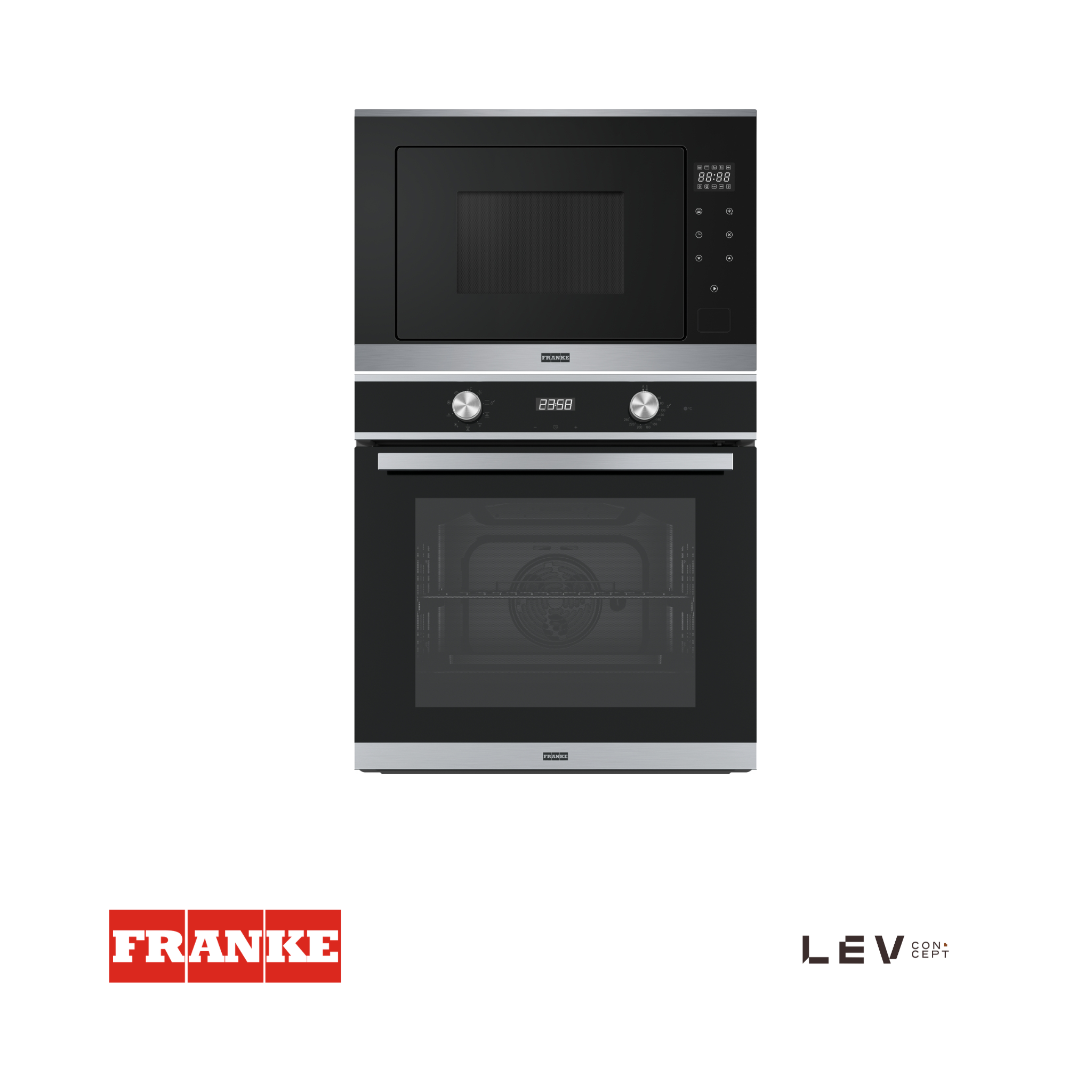 FRANKE - Microondas Smart - Horno Eléctrico Smart COMBI - FSM 25 MW XS CO -  1310679568/1160605990