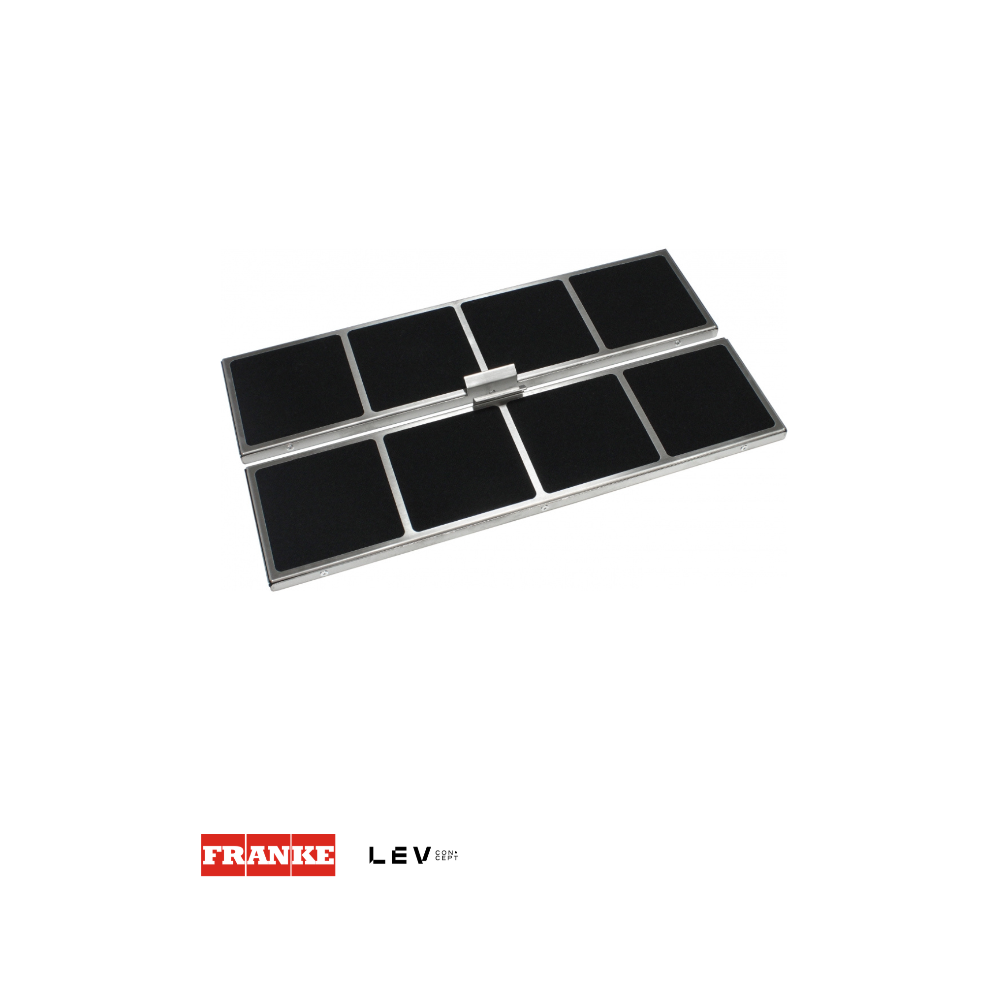 Kit 2 filtros de carbón activado Franke Nanosorb 2700 — para campana Mythos