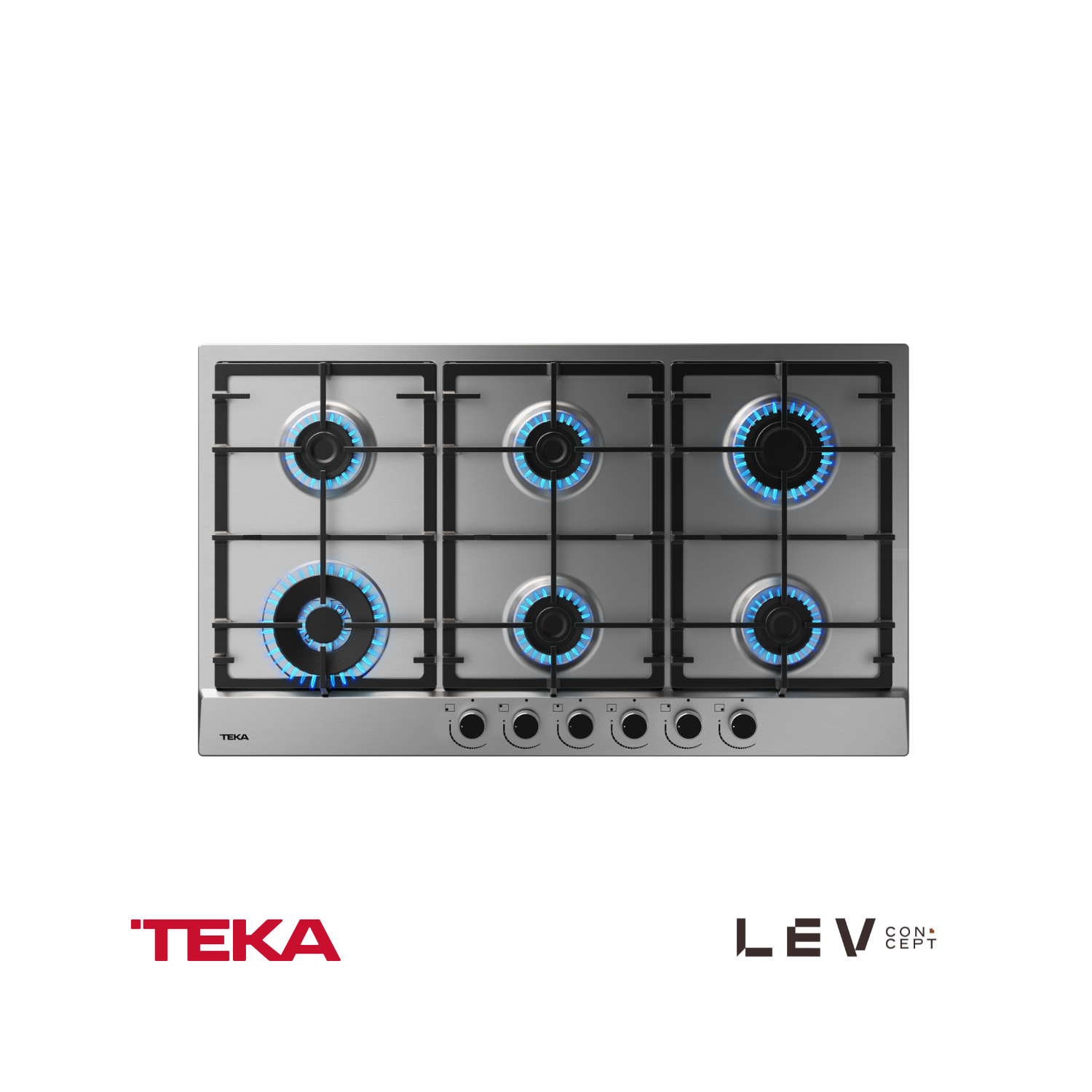 TEKA - Estufa de gas 6 quedamores GSC 96320 - 112610067