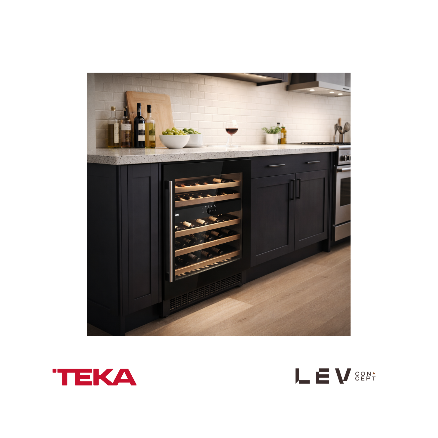 TEKA - Cava de vinos bajo mesón 60cm;  RVU 20046 GBK -  113600015