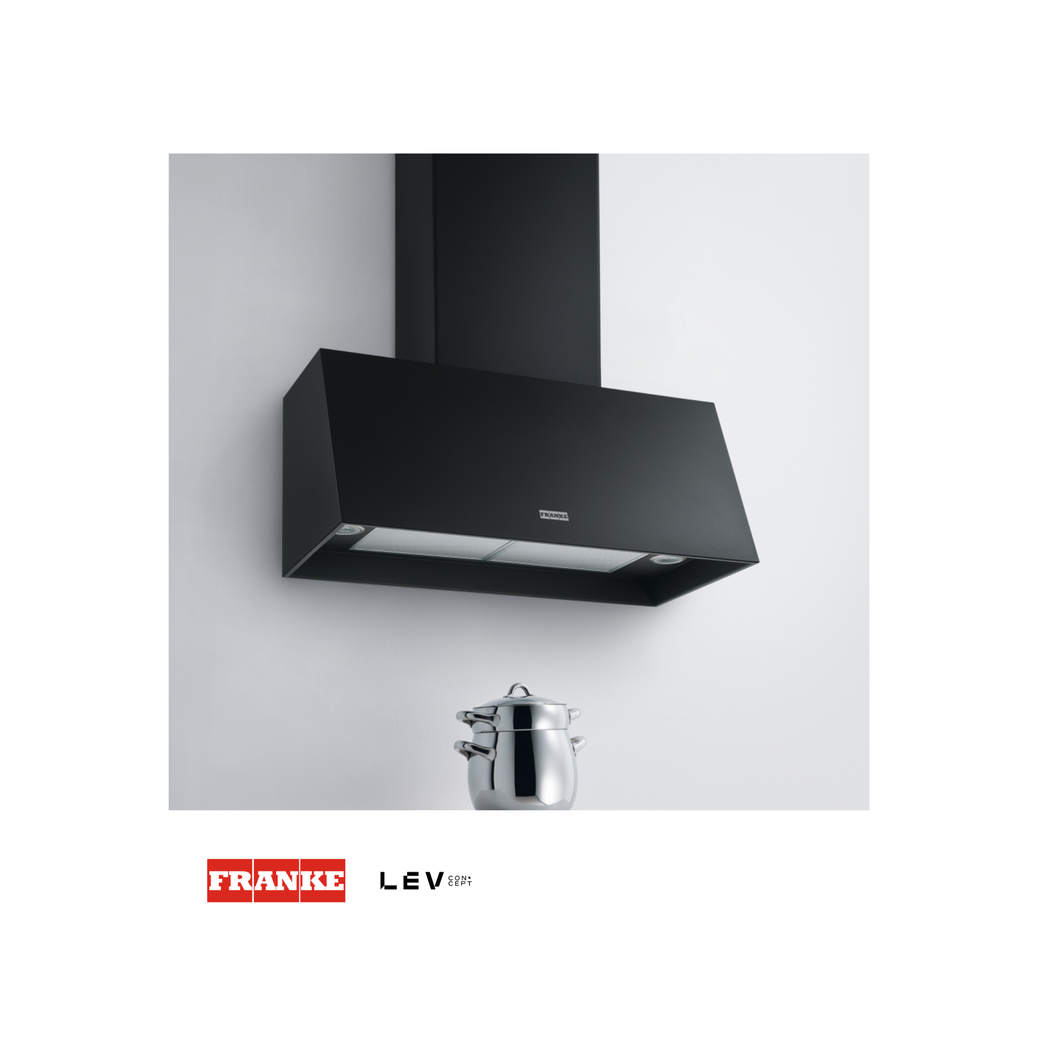 Campana de pared Franke FCO 70 — Negro mate 70cm