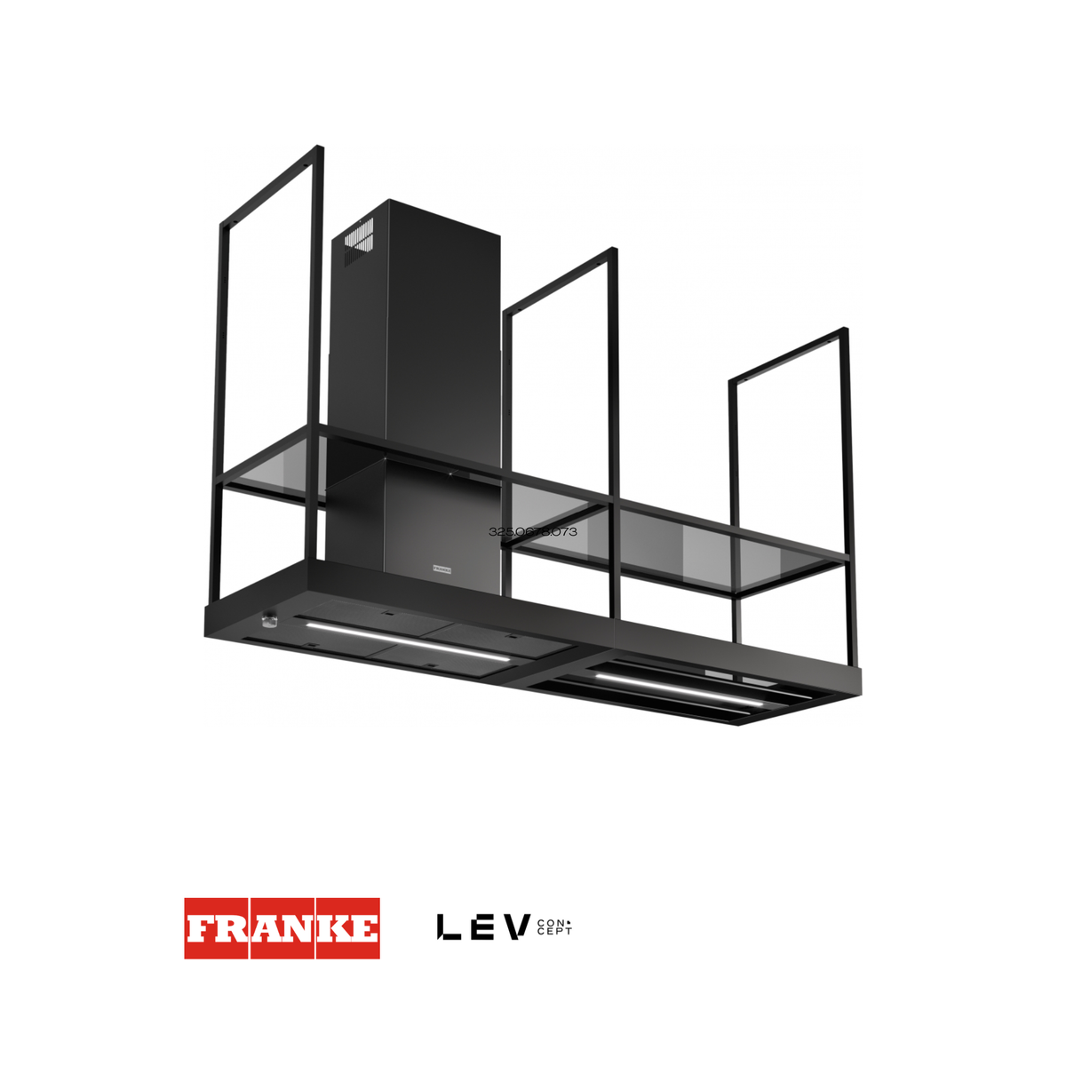 Campana extractora Franke T Shelf 90cm — con estantes integrados