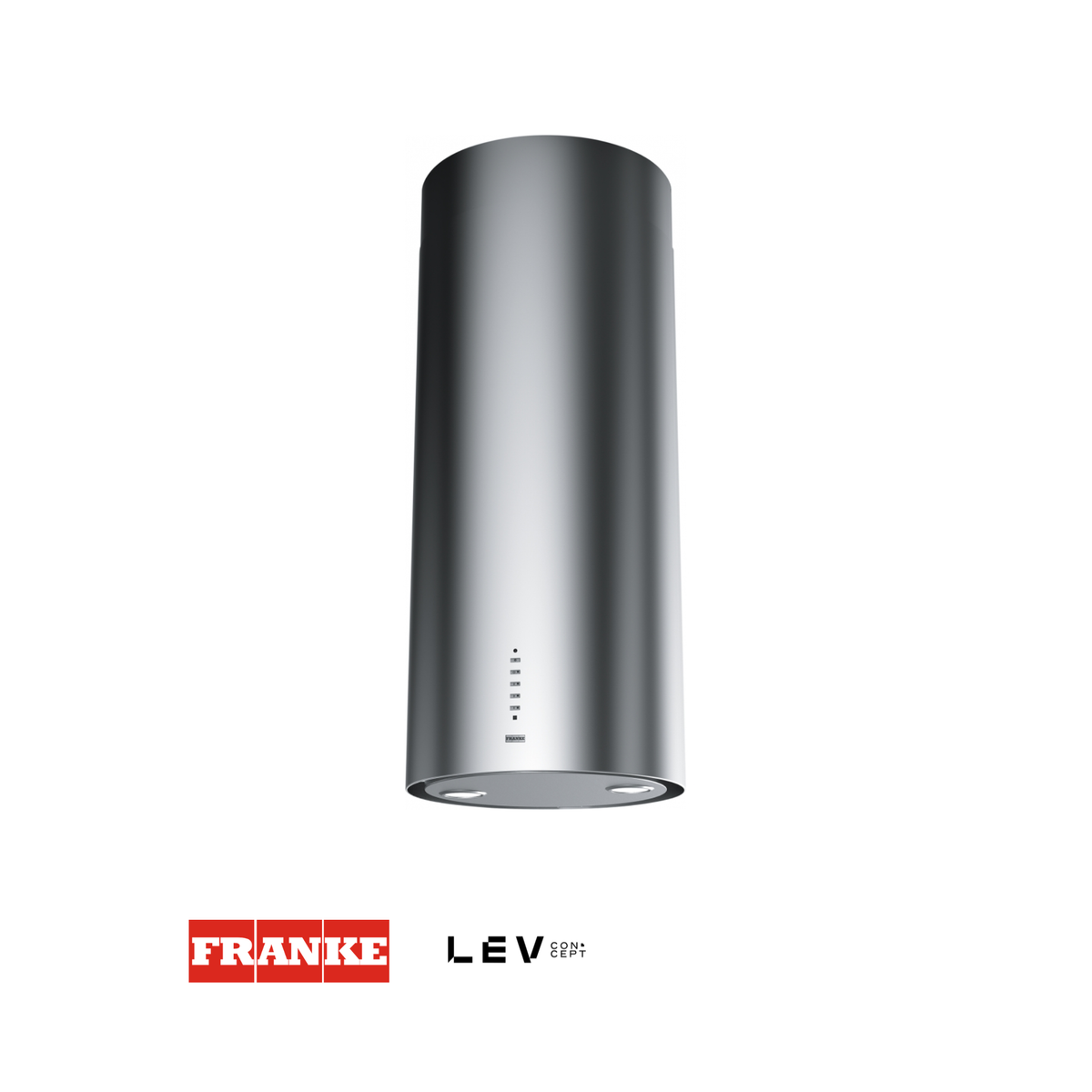 Campana de isla circular Franke Maris FTU 3707 Plus — Acero inoxidable con LED