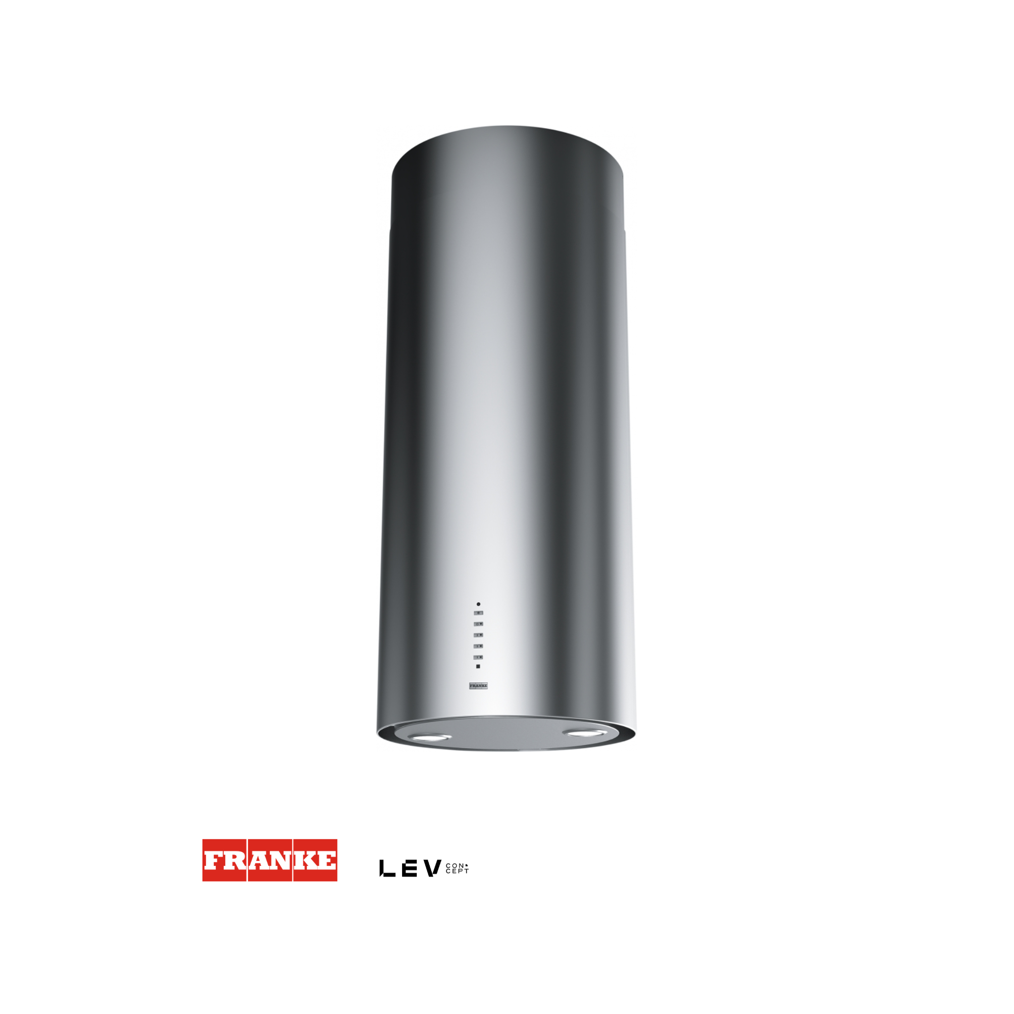 Campana de isla circular Franke FTU 3707 Plus — Acero inoxidable