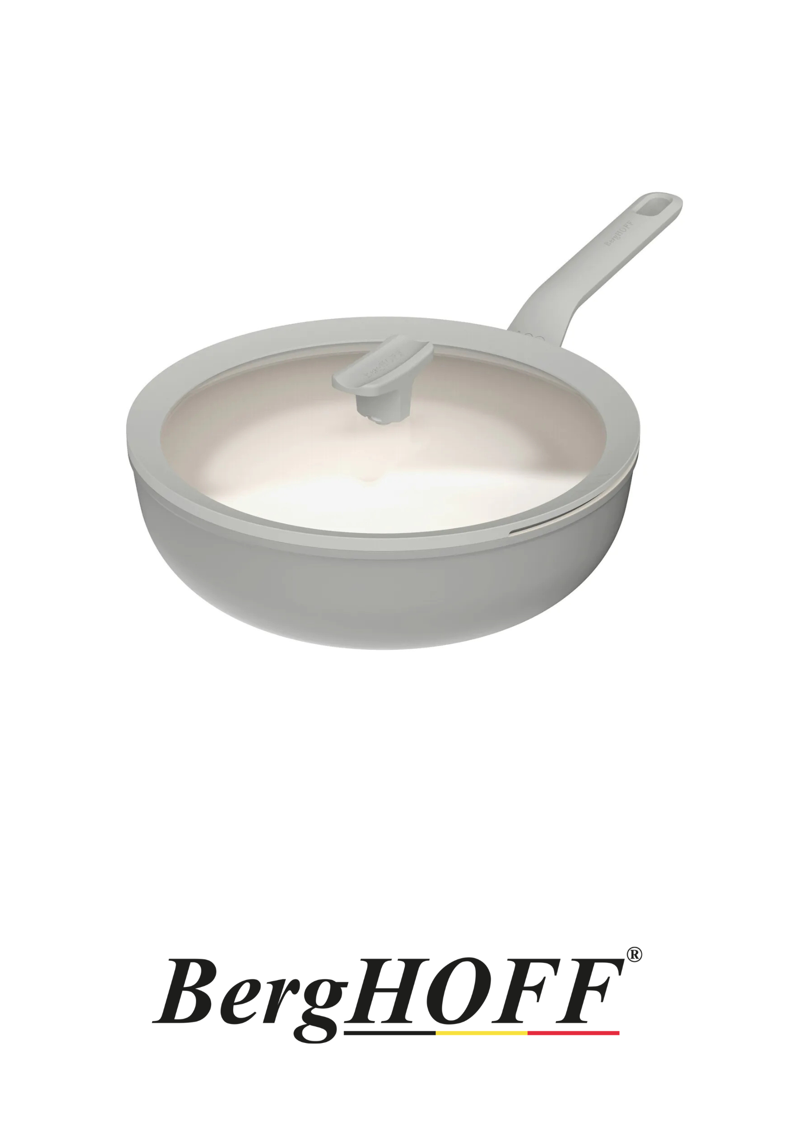 BERGHOFF - Wok antiadherente con tapa Blance Moonmist 28cm - 3950432