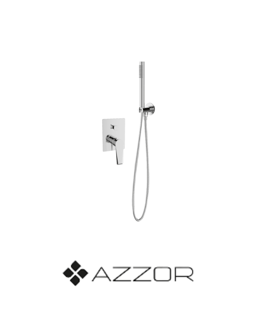 AZZOR - Monocontrol De Ducha Con Desviador Azzor Arthur Mega - AZZ-AX-26968-CR