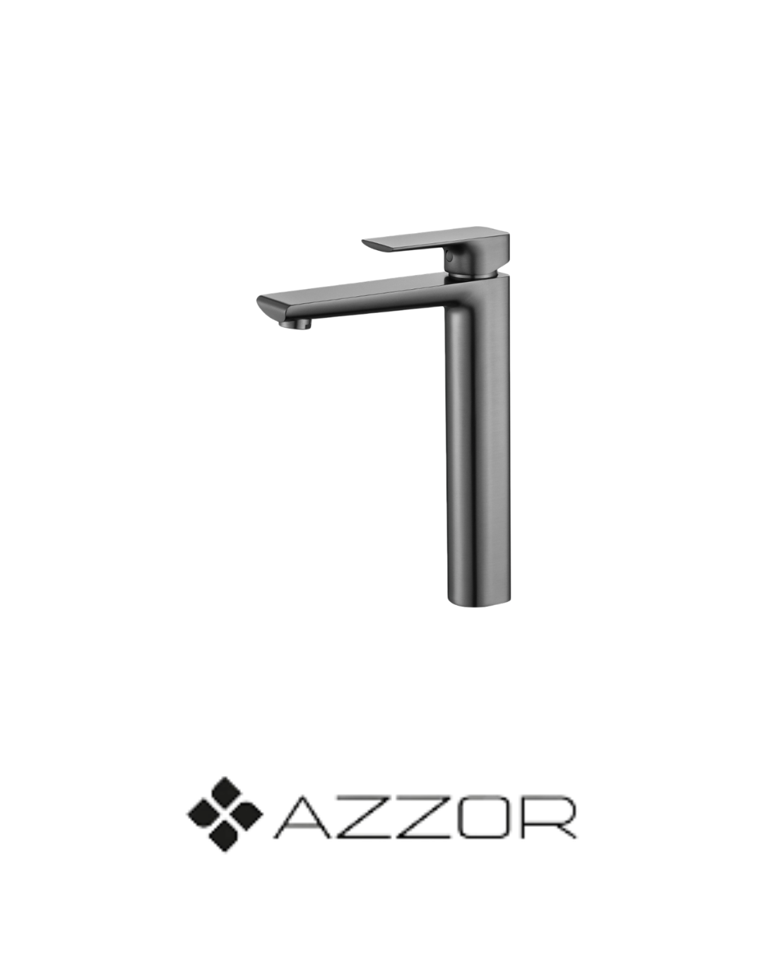 AZZOR - Monocontrol Azzor Infiniti caño alto Gunmetal - AZZ-AZ73131SDM-FP