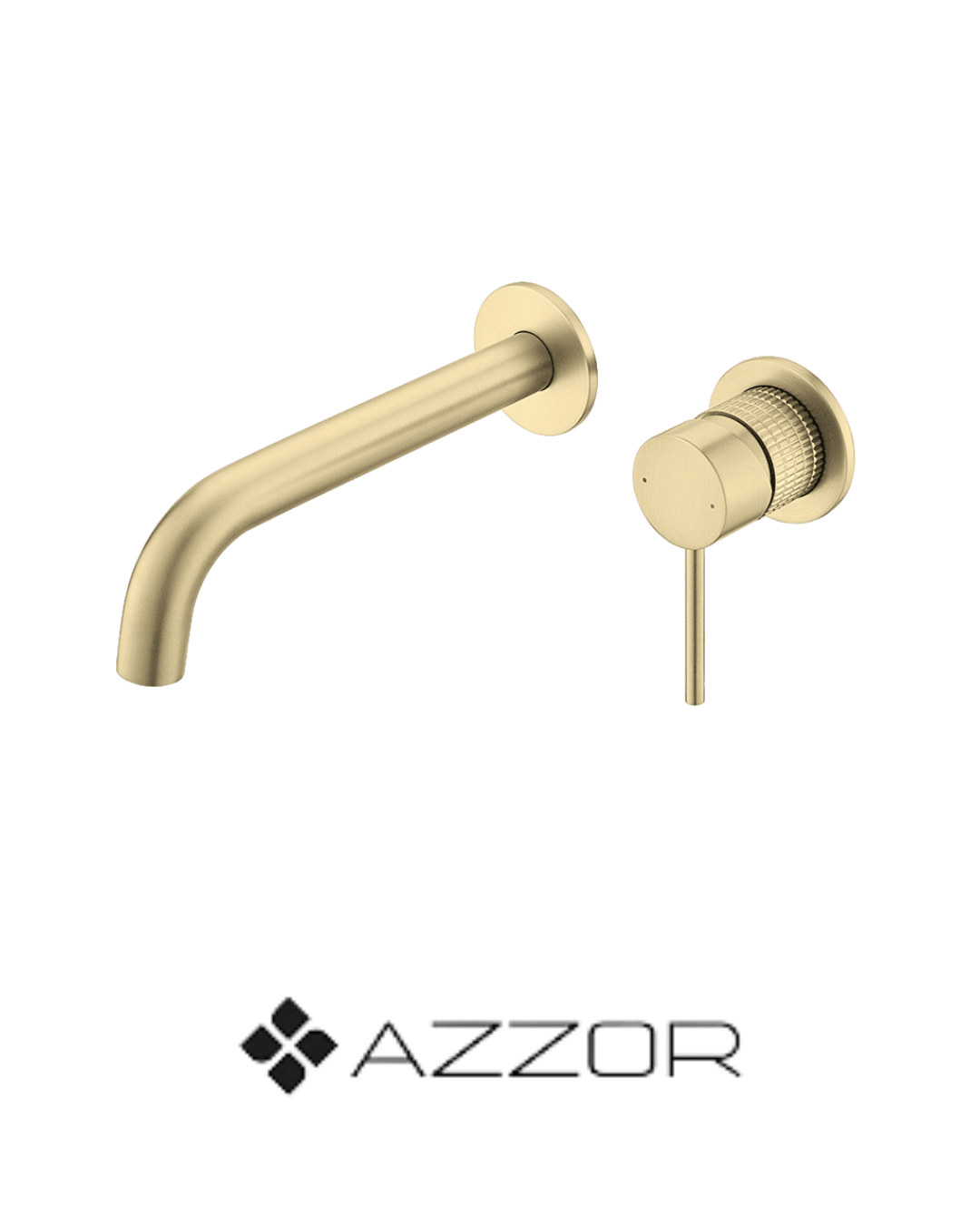 AZZOR - Monocontrol de pared Azzor Diamanto Oro Mate - AZZ-B06428431BG