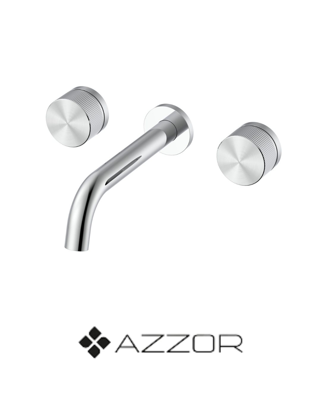 AZZOR - Grifería 8 Pulgadas De Pared Azzor Lines Cromada - AZZ - B10120611 - CR