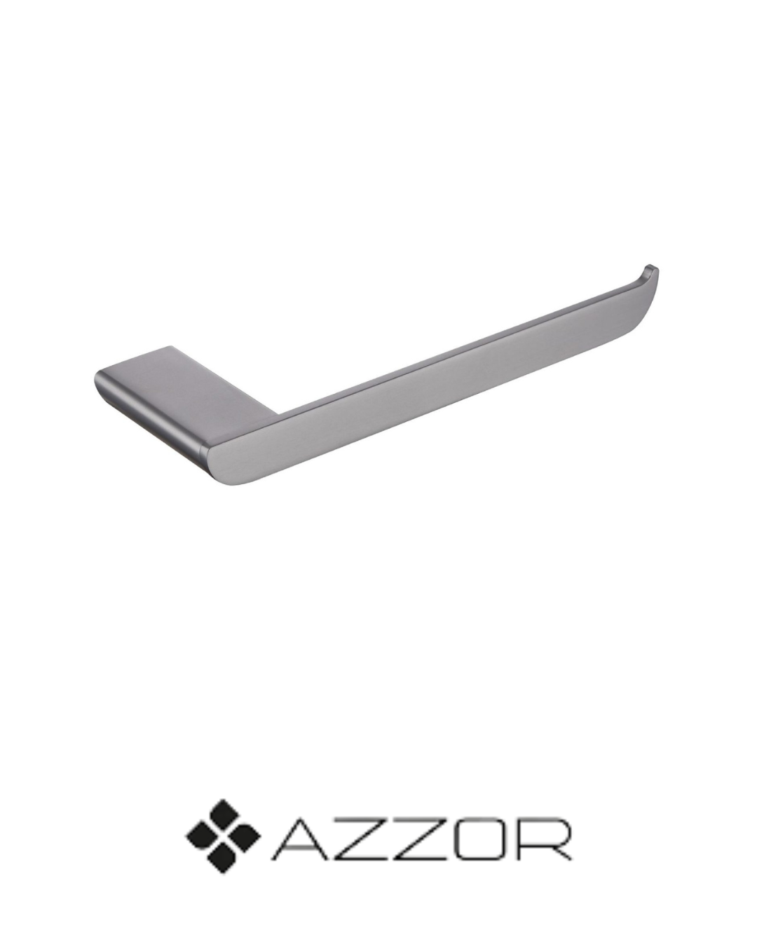 AZZOR - Toallero De Argolla Azzor Sira Gunmetal - AZZ-Q2605-GM