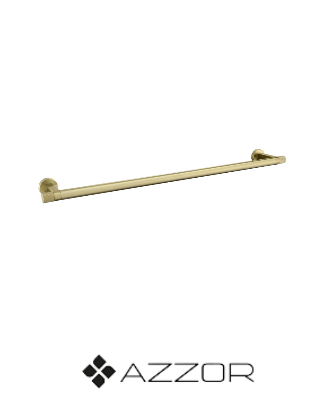 AZZOR - Toallero De Barra Azzor Lines Oro Mate - AZZ-Q3901-BG