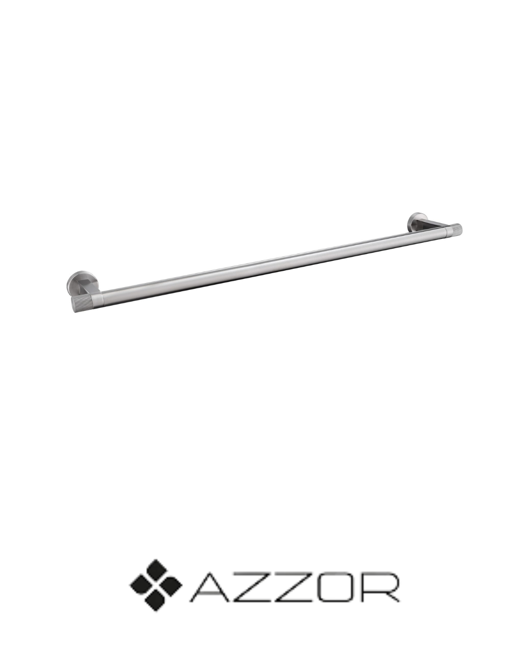 AZZOR - Toallero De Barra Azzor Lines Satin Nickel - AZZ-Q3901-BN