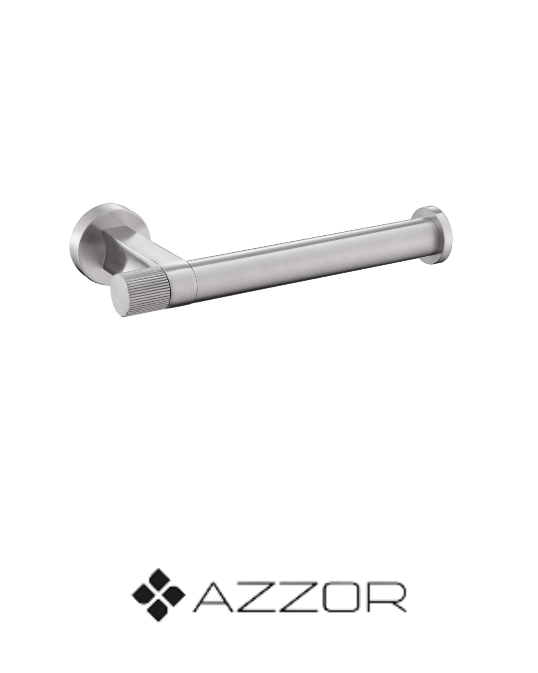 AZZOR - Papelera Azzor Lines Satin Nickel - AZZ-Q3904-BN