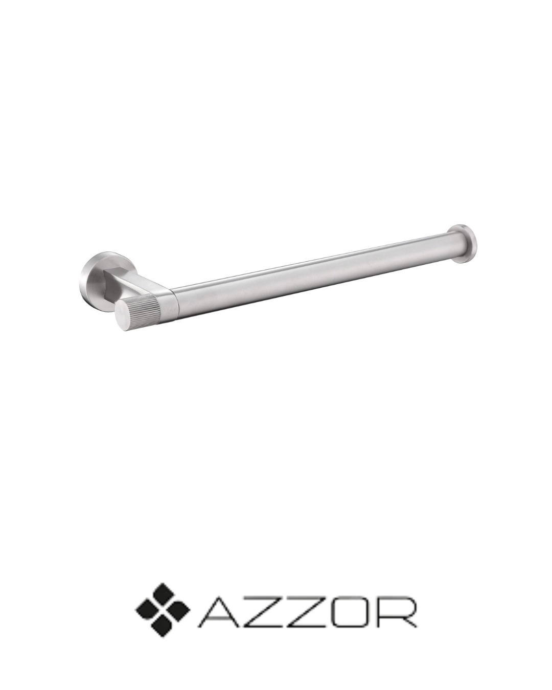 AZZOR -Toallero De Argolla Azzor Satin Nickel - AZZ-Q3905-BN