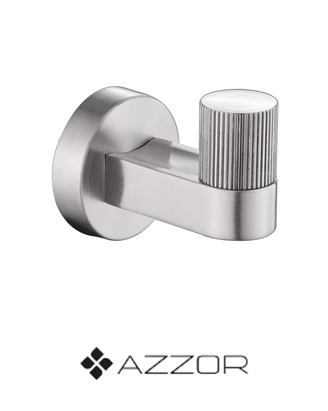 AZZOR - Perchero Azzor Lines Satin Nickel - AZZ -Q3906-BN