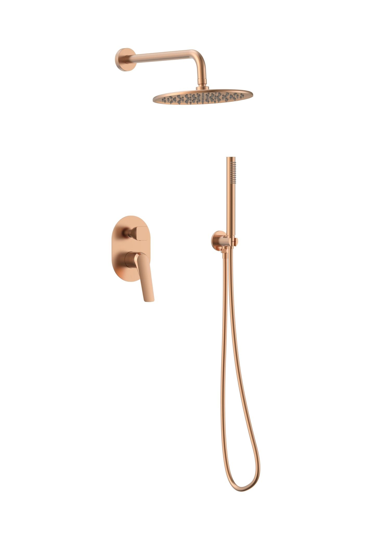 AZZOR - Juego De Ducha Con Teleducha Azzor Vita Oro Rosa Mate - AZZ - SO050H22361BRG