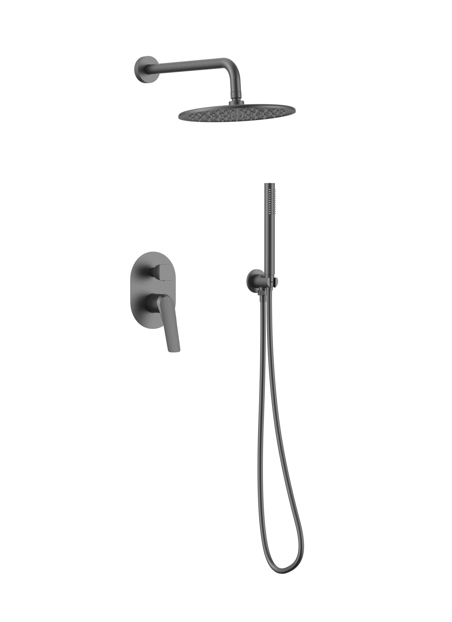 AZZOR - Juego De Ducha Con Teleducha Azzor Vita Gunmental - AZZ - SO050H22451GM