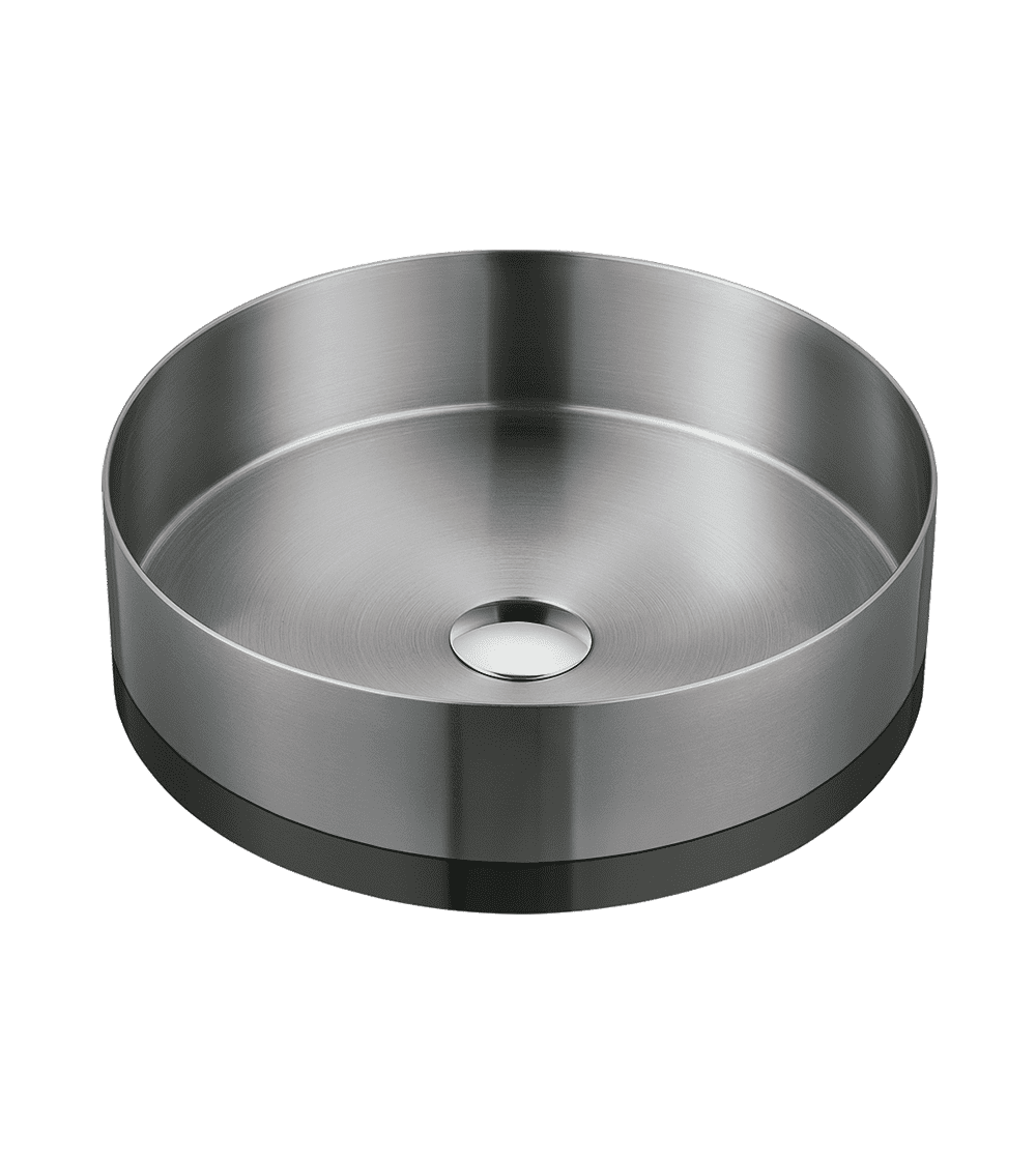 AZZOR - Lavamanos Azzor en acero inoxidable Combinato -AZZ-AZBC6821BSGM