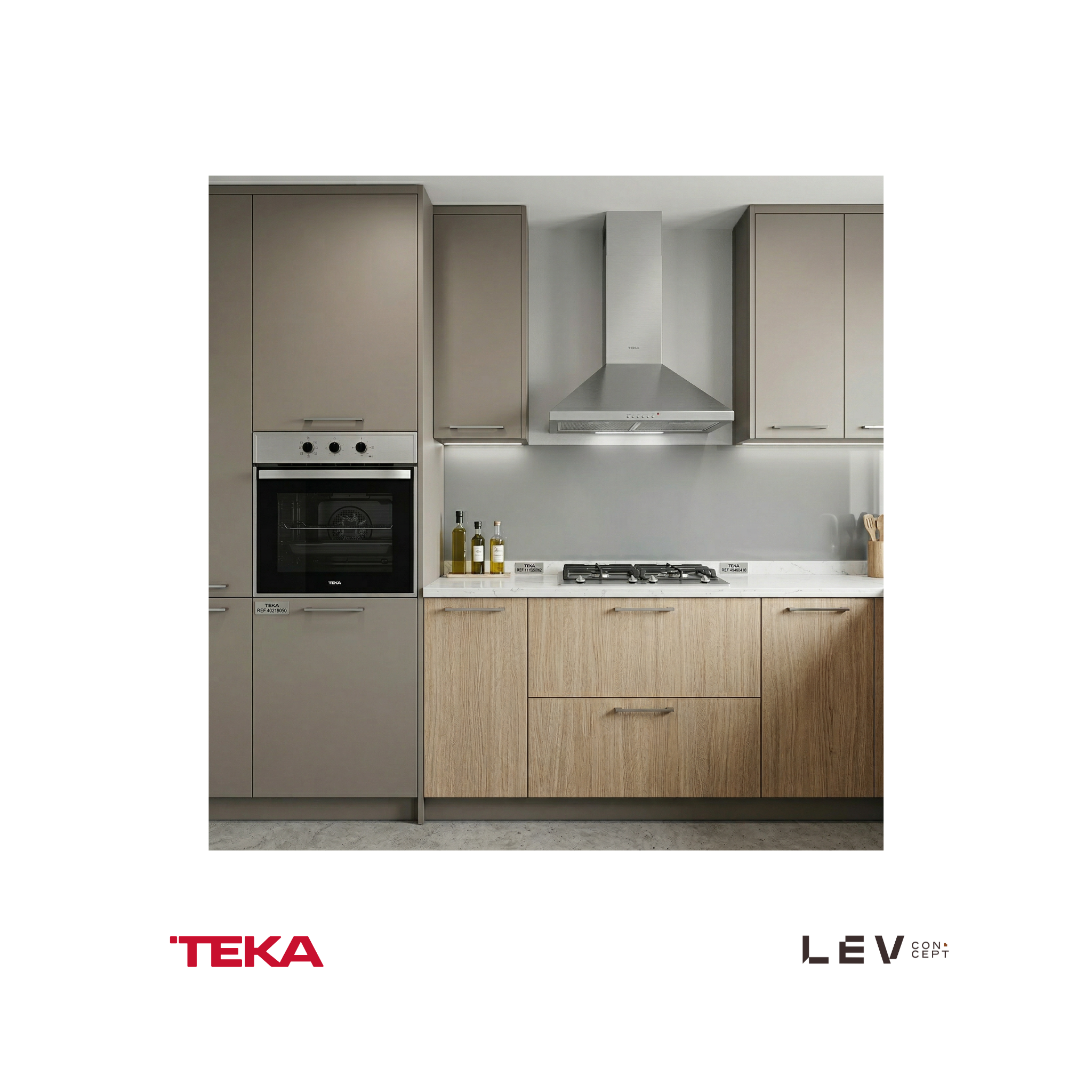 TEKA - Combo Campana + Estufa de gas 40460410 - 112570041