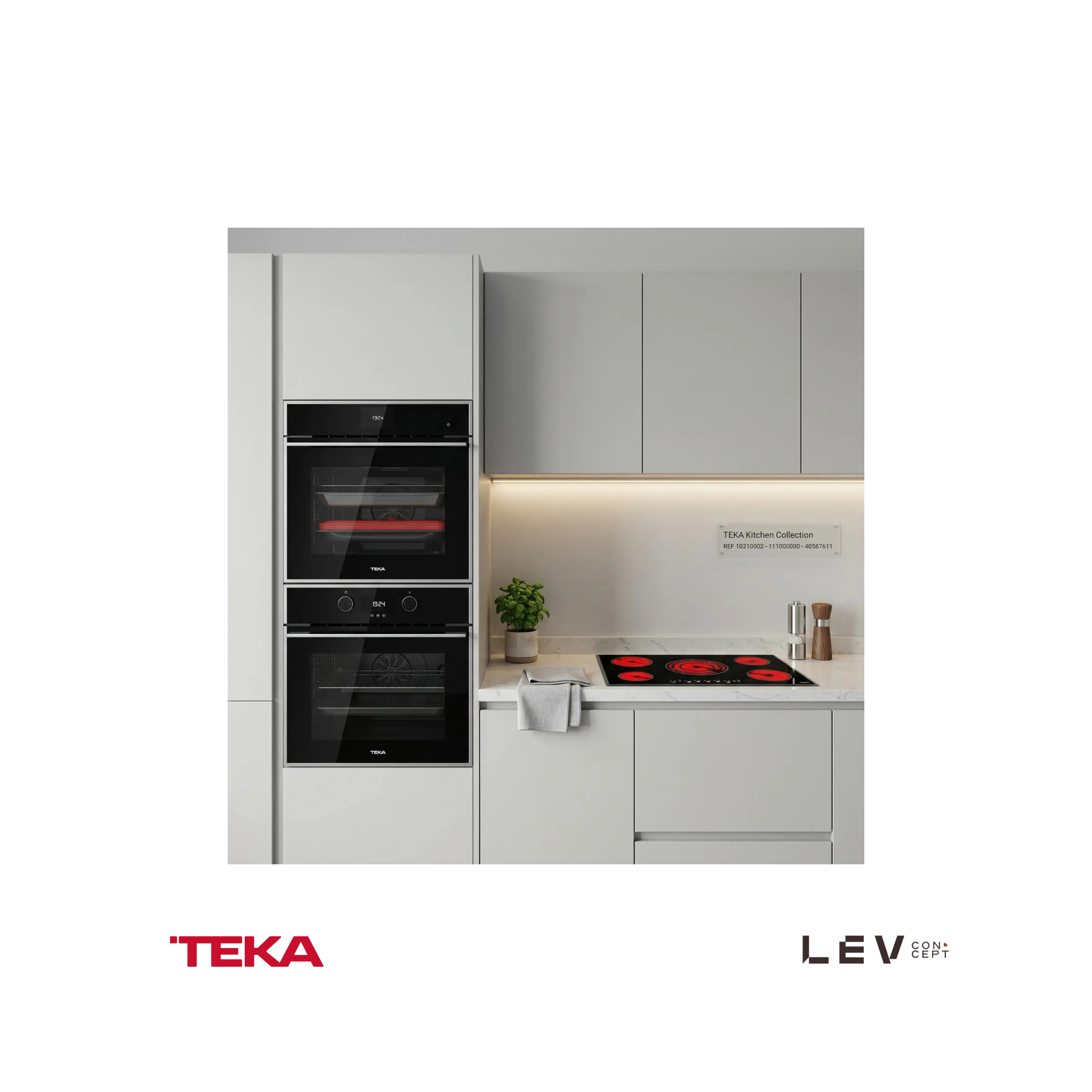 TEKA - Combo Vitroceramica + Horno + Microondas - 10210002 - 111000000 -  40587611