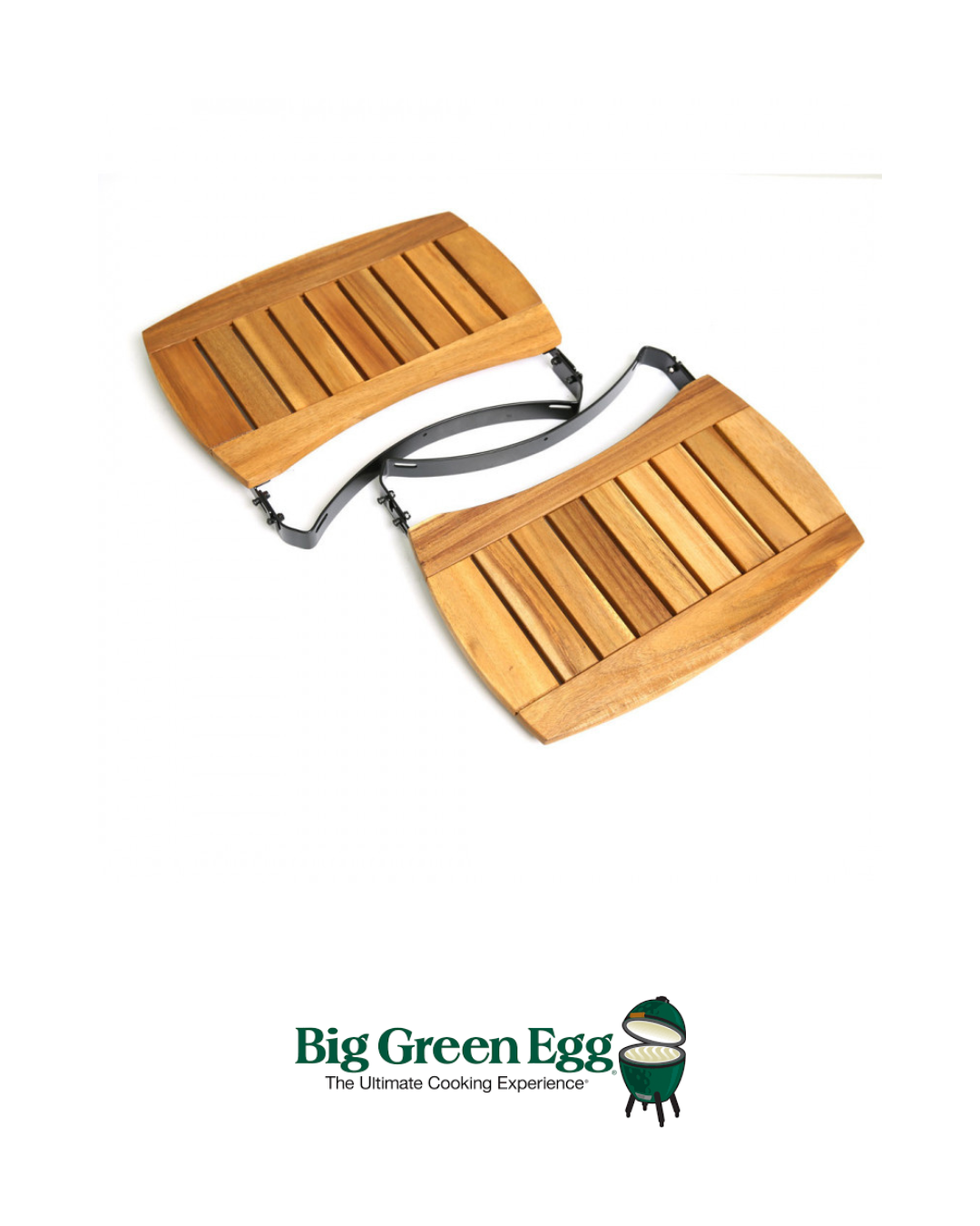 BIG GREEN EGG - BGE Mesas Laterales Grandes Acacia Large - 121127