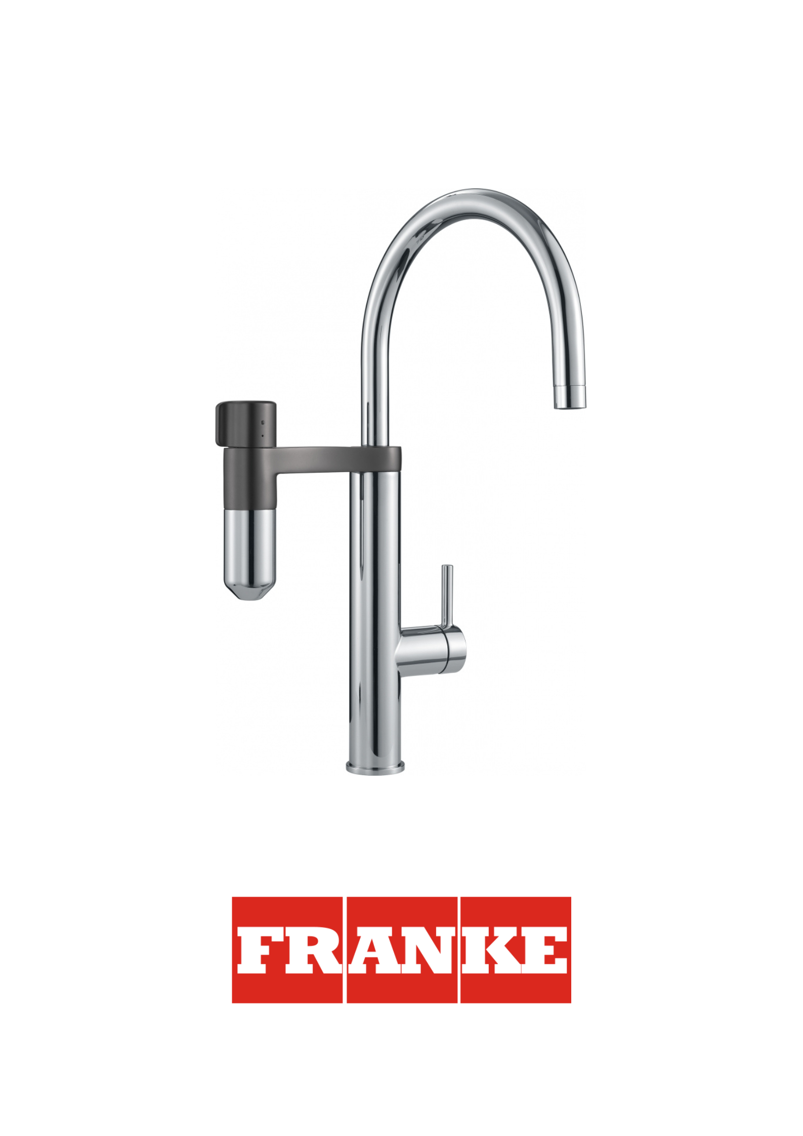 FRANKE - Cromo / Gun metal Mythos - 120.0621.229