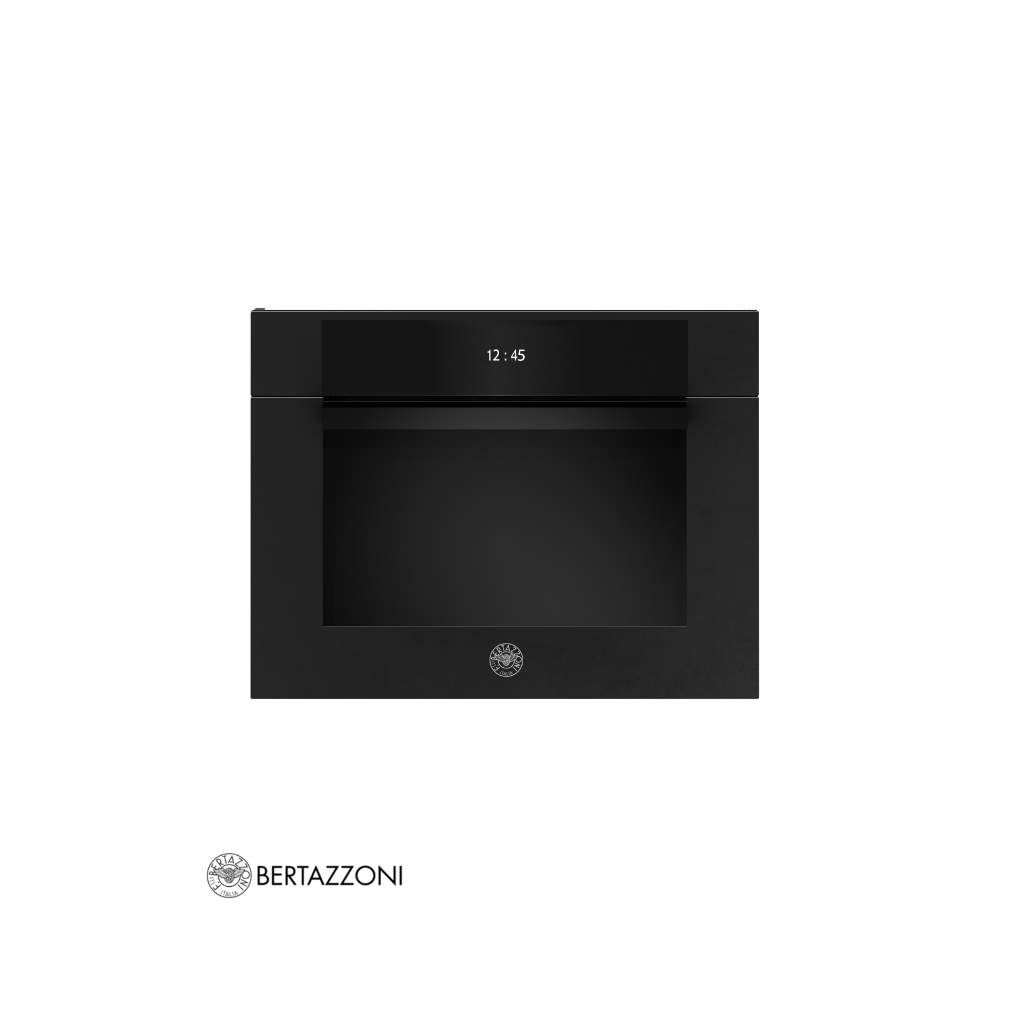 BERTAZZONI - Horno Moderno Combi 60x45CM, Microondas, Pantalla TFT Color Carbono - F457MODMWTN-60