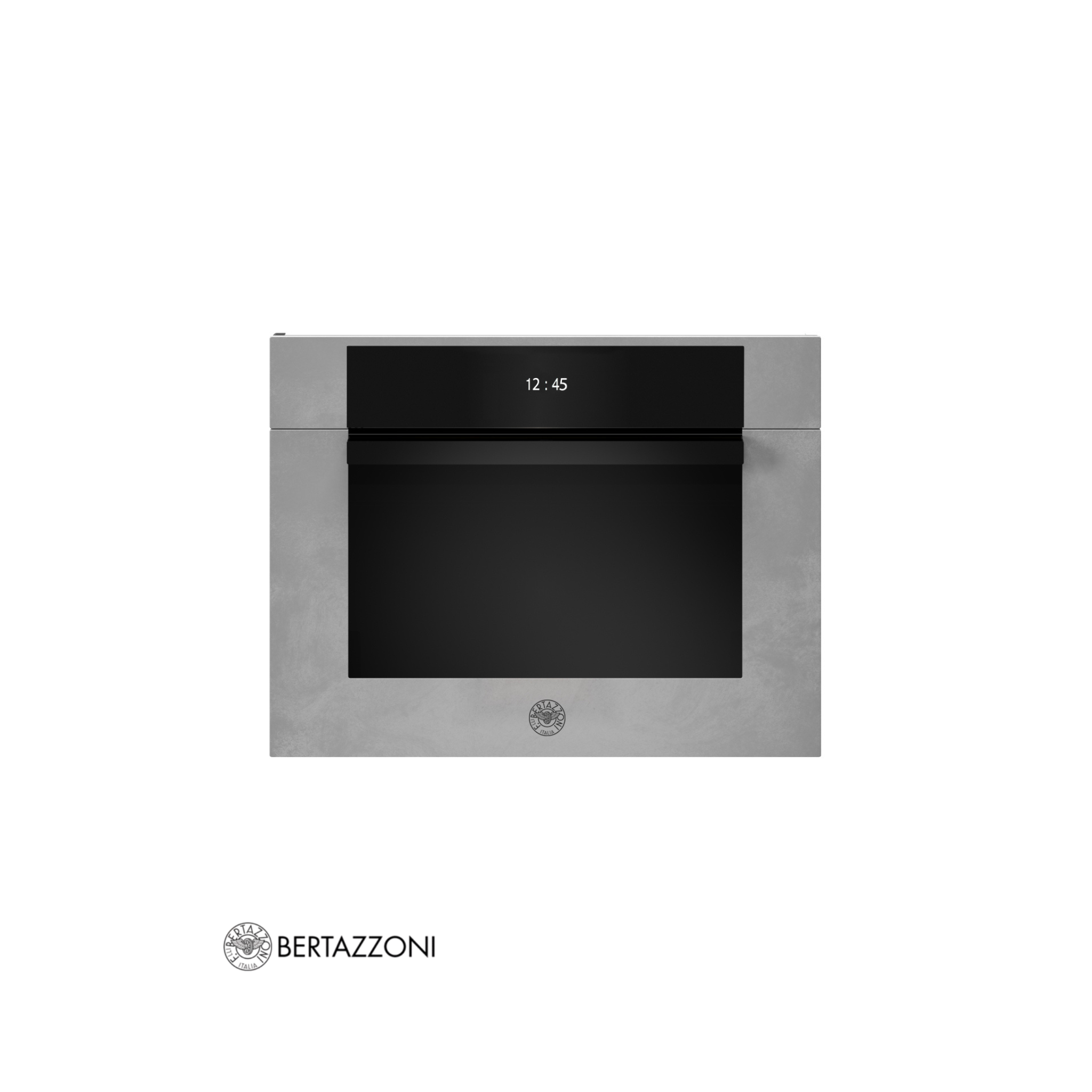 BERTAZZONI - Horno Moderno combi 60x45CM, Microondas, Pantalla TFT; Color Zinc - F457MODMWTZ