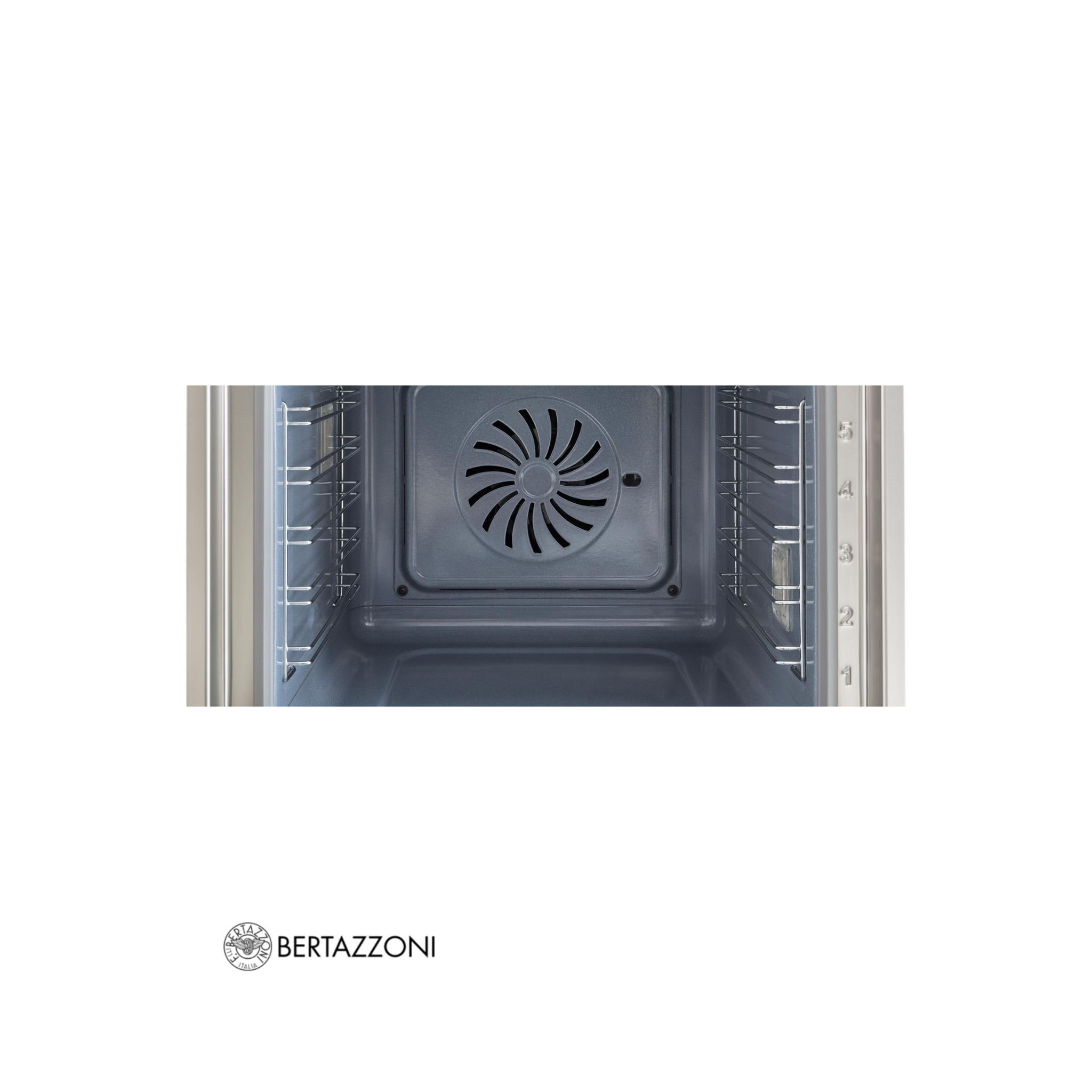 BERTAZZONI -  Horno Moderno 60CM, Full Vapor, Pirolítico, Pantalla TFT, Color Zinc- F6011MODVPTZ/23