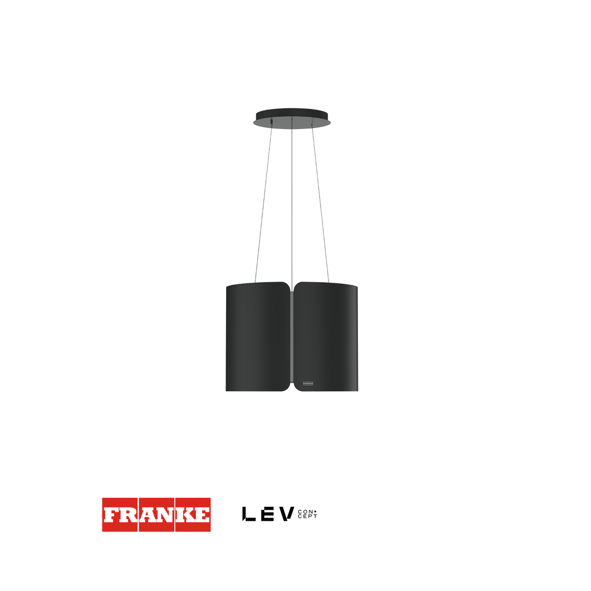 Campana colgante Franke Smart FSMS F42 — Negro mate 90cm
