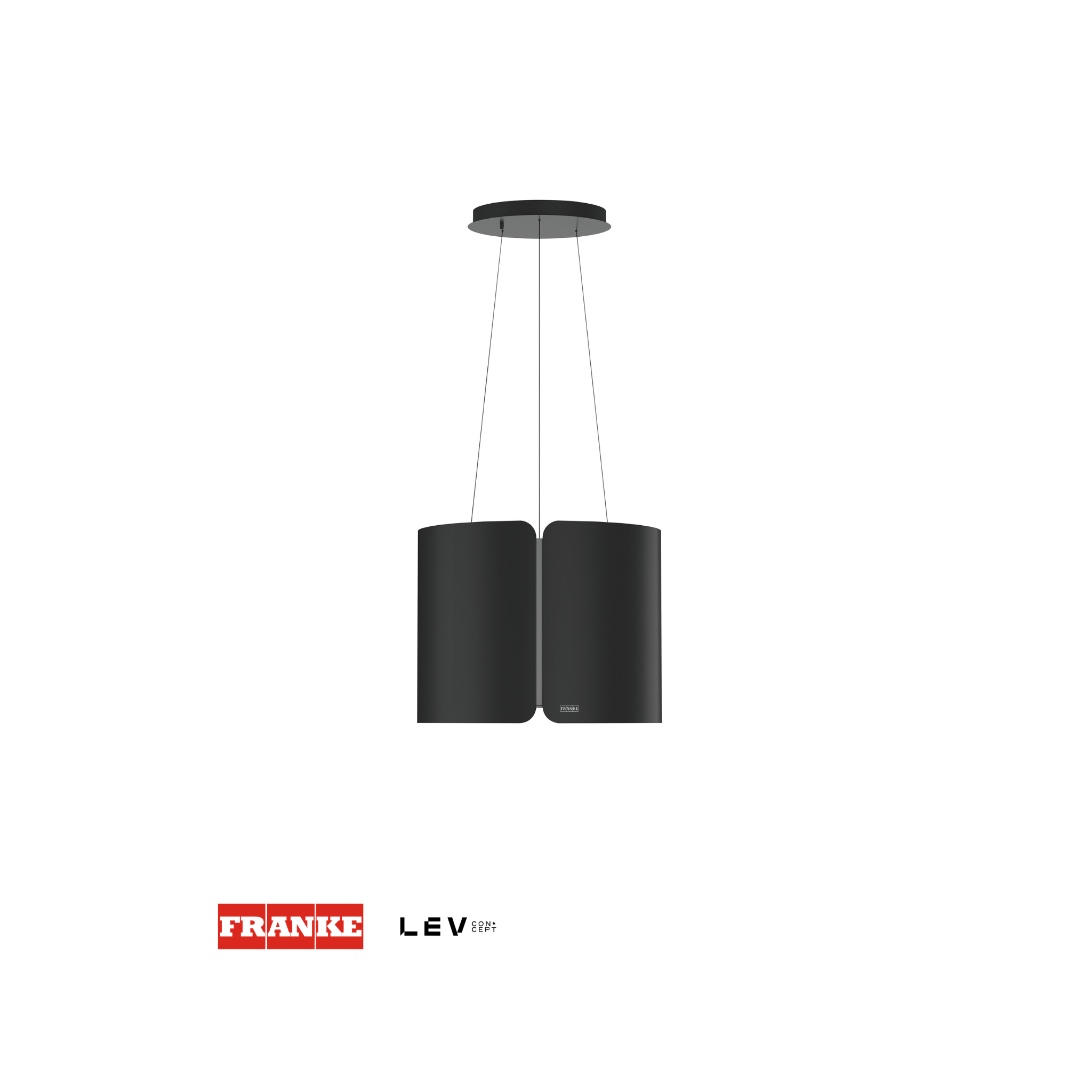 Campana colgante Franke Smart FSMS F42 — Negro mate 90cm