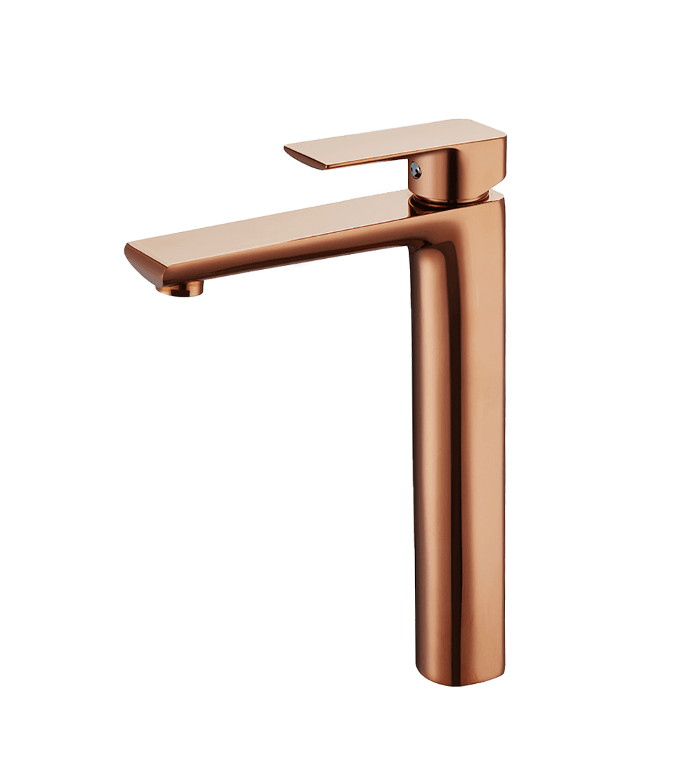 AZZOR - Monocontrol Azzor Infiniti caño alto Oro Rosa Brillante - AZZ-AZ73131RG