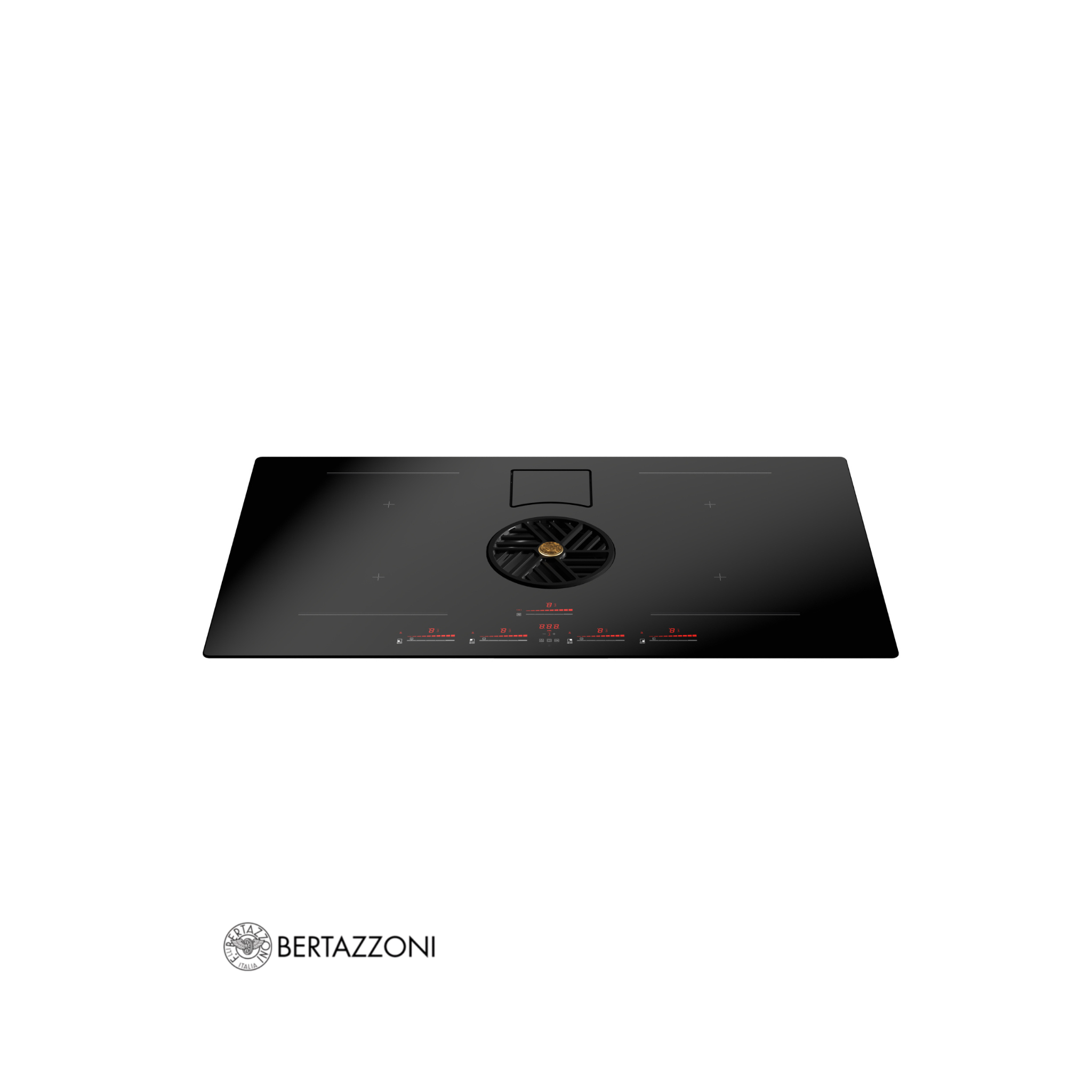 BERTAZZONI - Cubierta de inducción con extractor integrado - PE364IDDNET