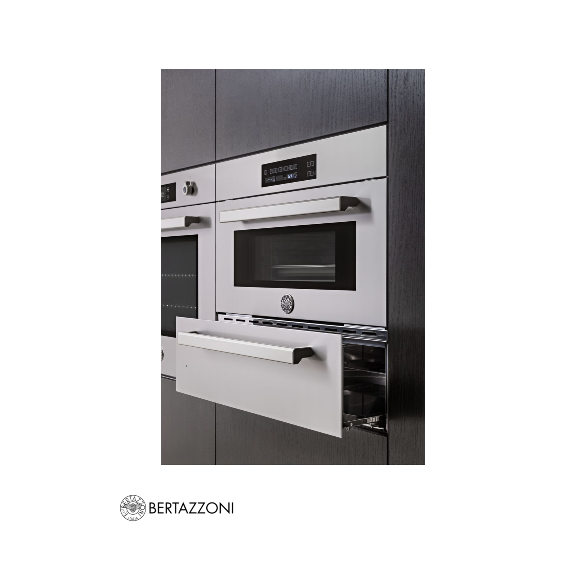 BERTAZZONI - Cajón calentador de platos Professional 75cm Acero PROF30WDEX